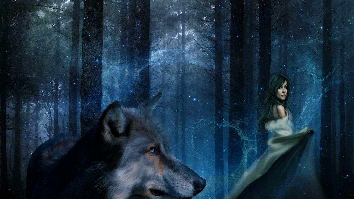 Wolf Girl Wallpapers Top Free Wolf Girl Backgrounds WallpaperAccess