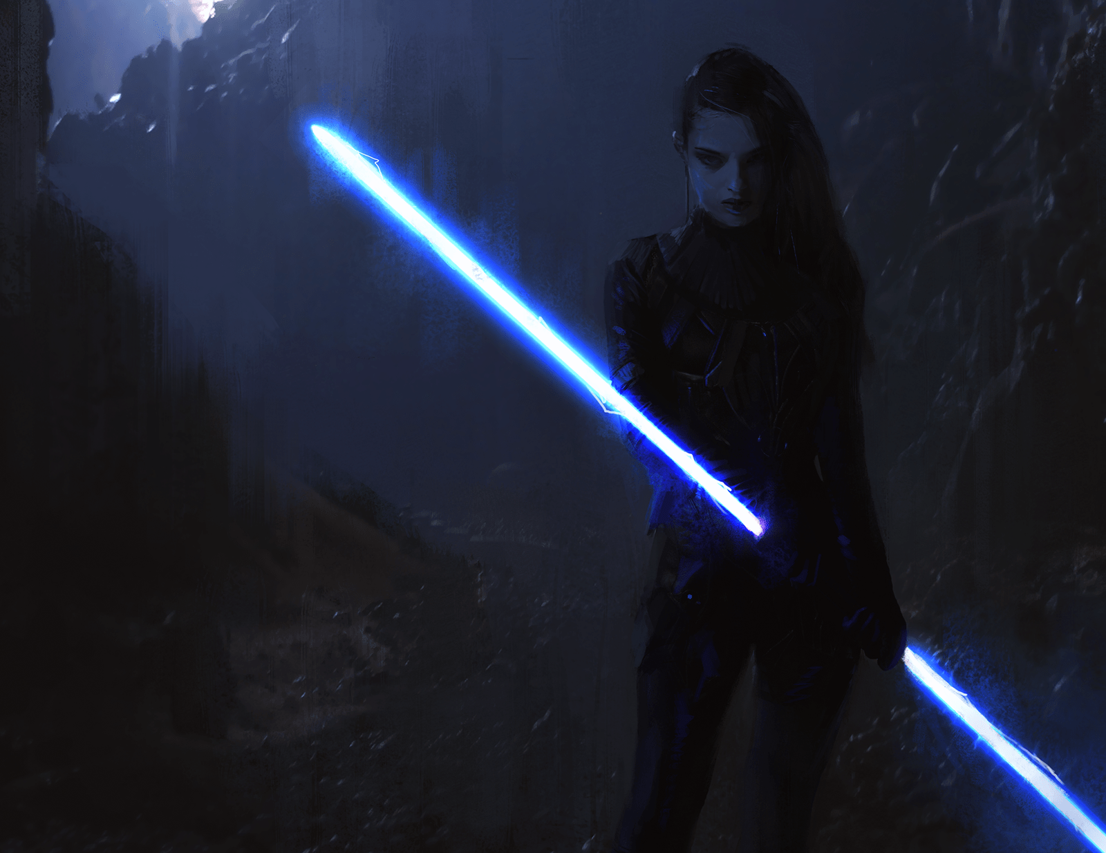 Blue Lightsaber Wallpapers Top Free Blue Lightsaber Backgrounds