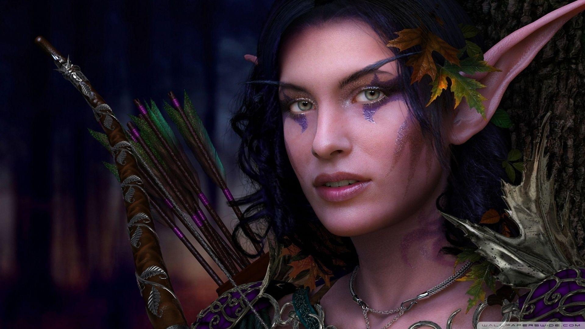 Night Elf Wallpapers Top Free Night Elf Backgrounds WallpaperAccess