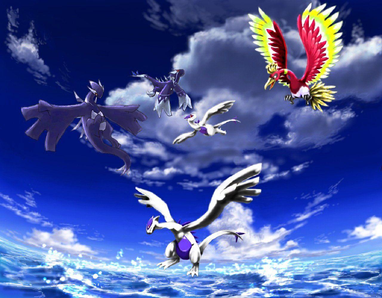 Lugia Wallpapers Top Free Lugia Backgrounds WallpaperAccess