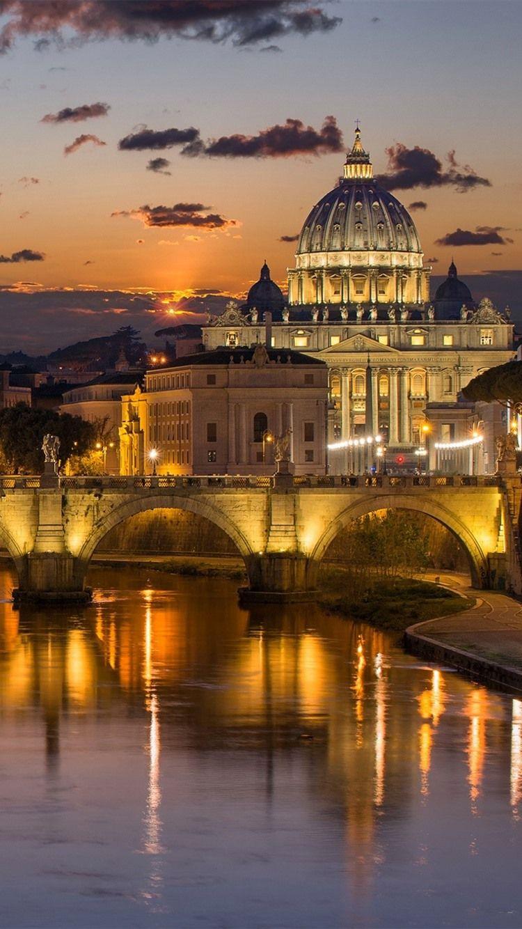Rome Night Wallpapers Top Free Rome Night Backgrounds WallpaperAccess
