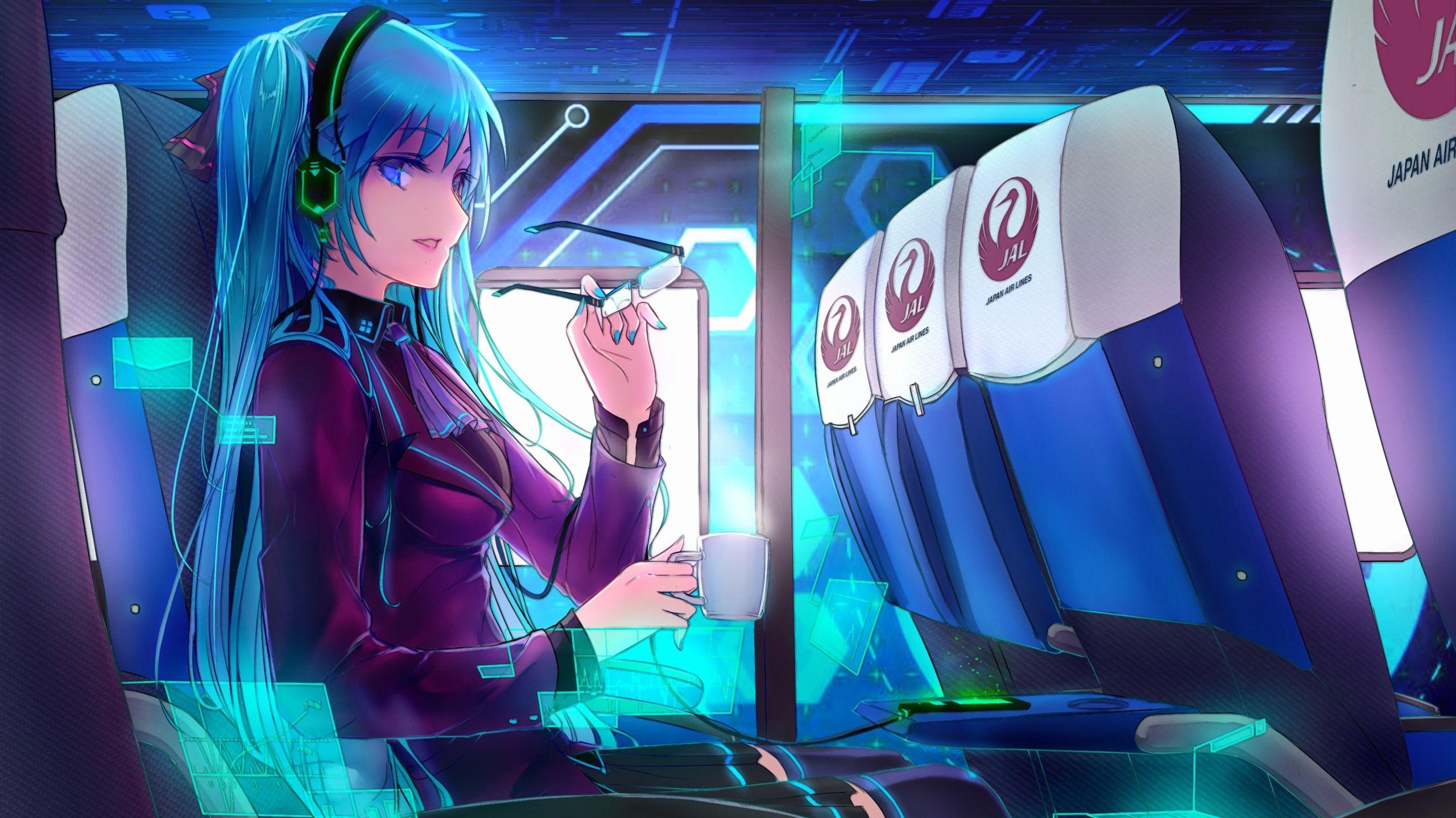 Anime Blue Girl Wallpapers Top Free Anime Blue Girl Backgrounds