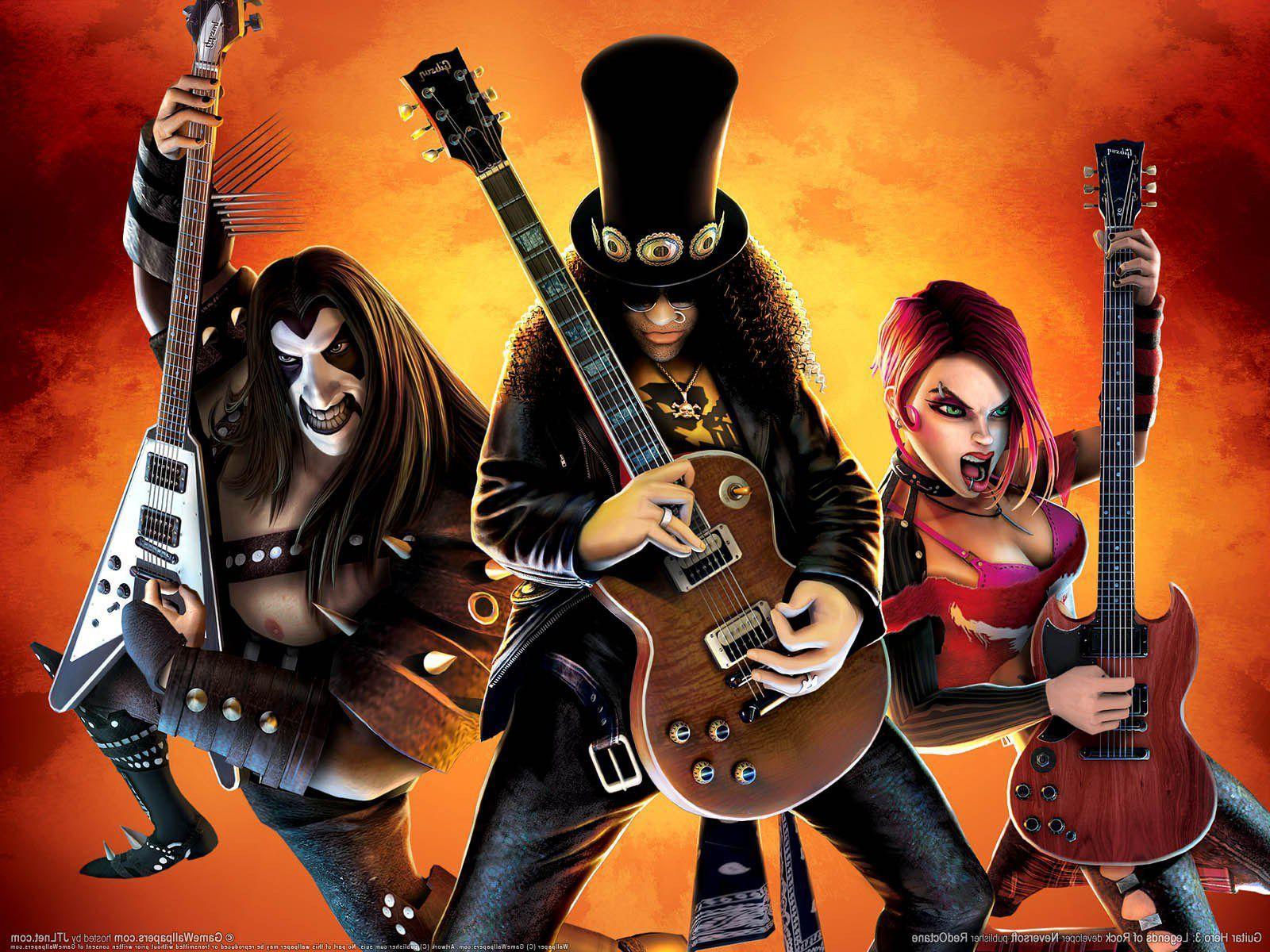 Guitar Hero Wallpapers - Top Free Guitar Hero Backgrounds - Wallpaperaccess
