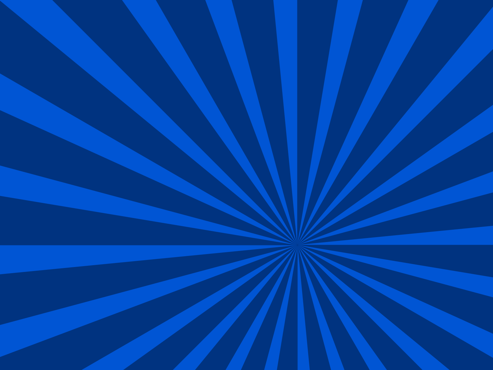 Blue Starburst Background