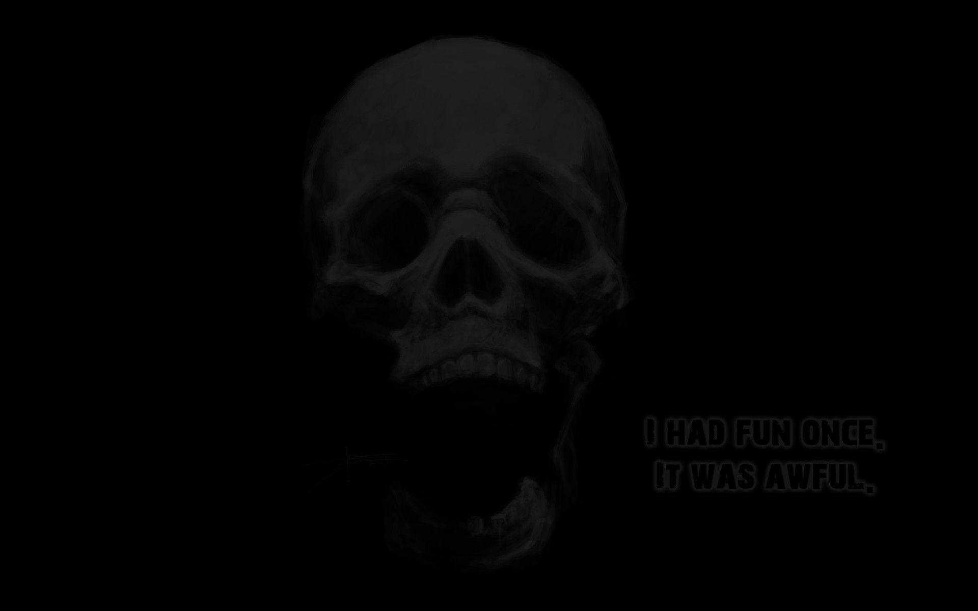 Black Skull Wallpapers Top Free Black Skull Backgrounds WallpaperAccess