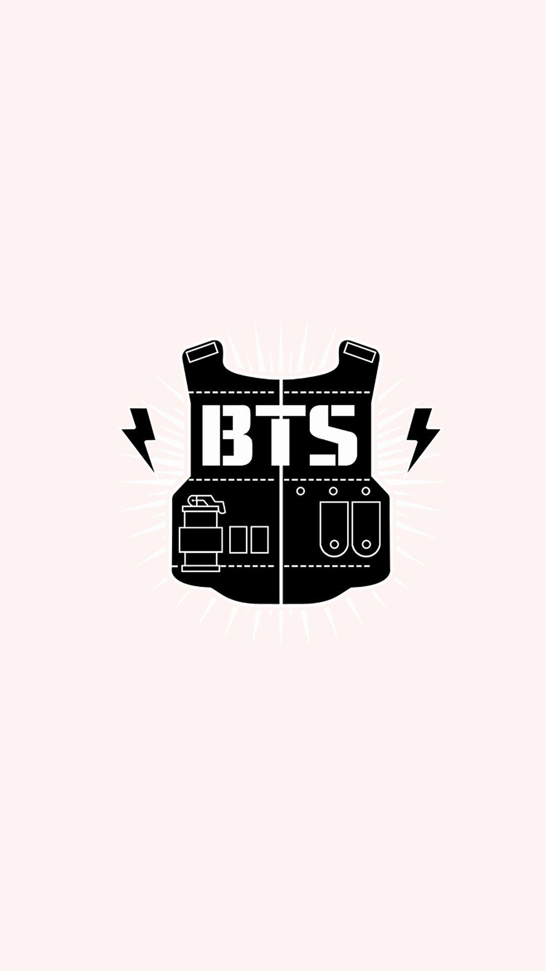BTS Logo Wallpapers Top Free BTS Logo Backgrounds WallpaperAccess