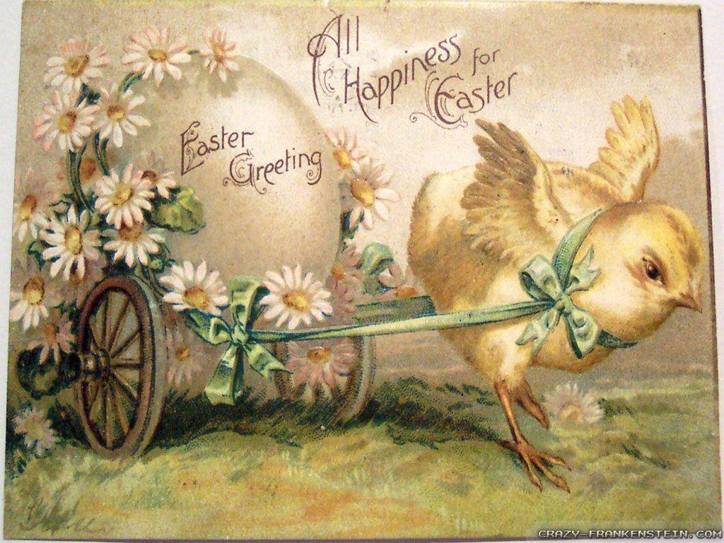 Vintage Easter Wallpapers Top Free Vintage Easter Backgrounds