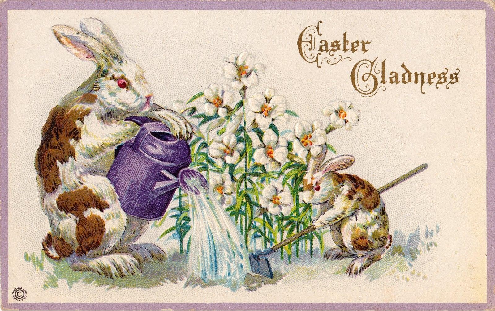 Vintage Easter Wallpapers Top Free Vintage Easter Backgrounds