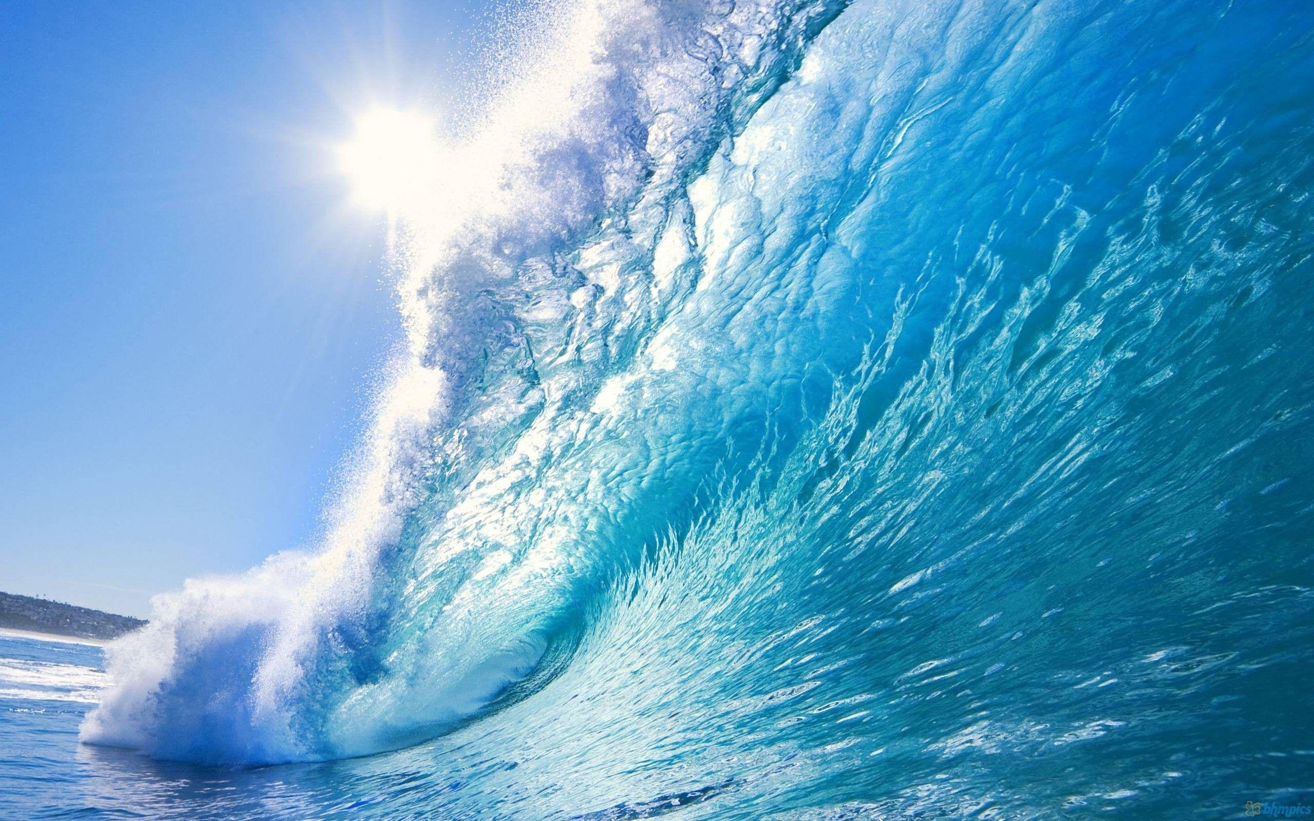 Blue Wave Wallpapers Top Free Blue Wave Backgrounds WallpaperAccess