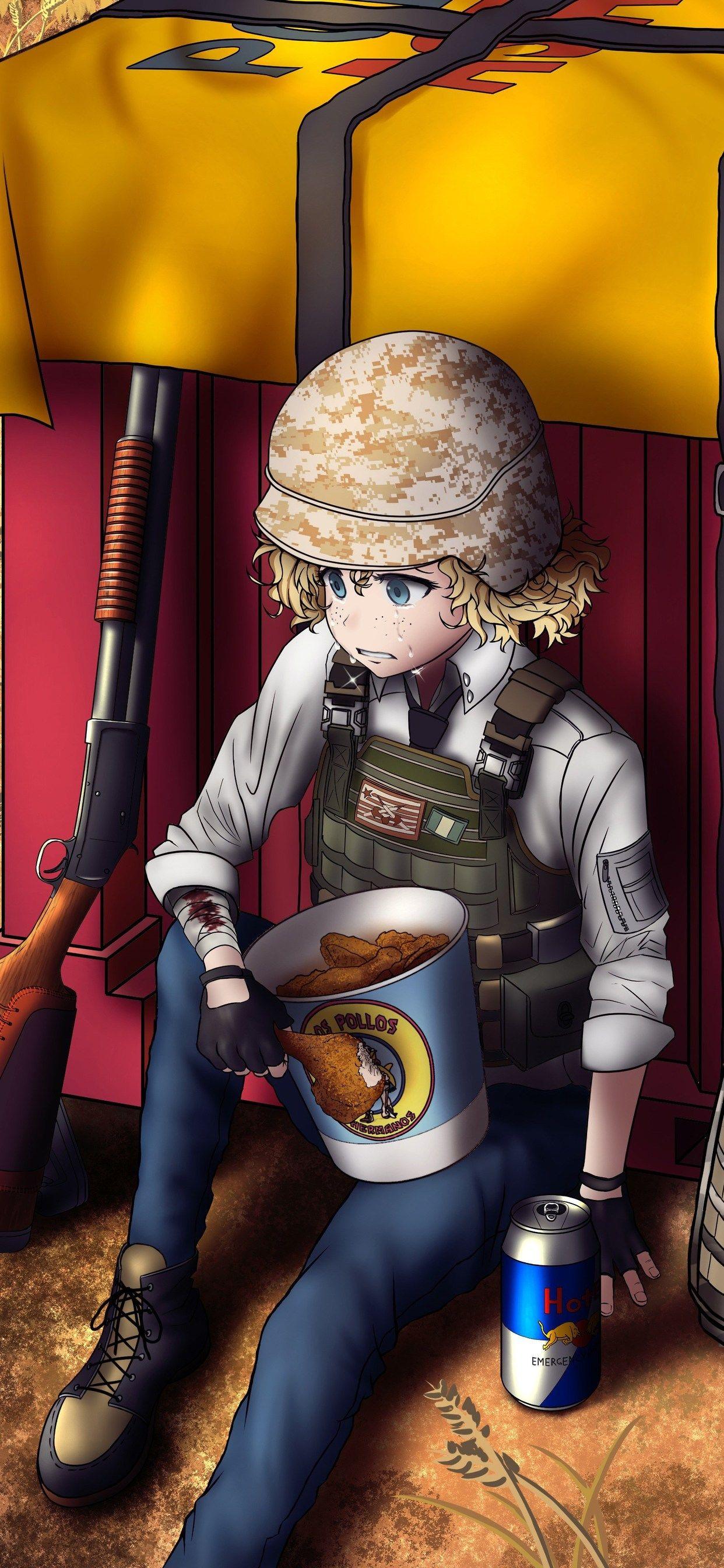 Pubg Anime Wallpapers Top Free Pubg Anime Backgrounds WallpaperAccess(08)