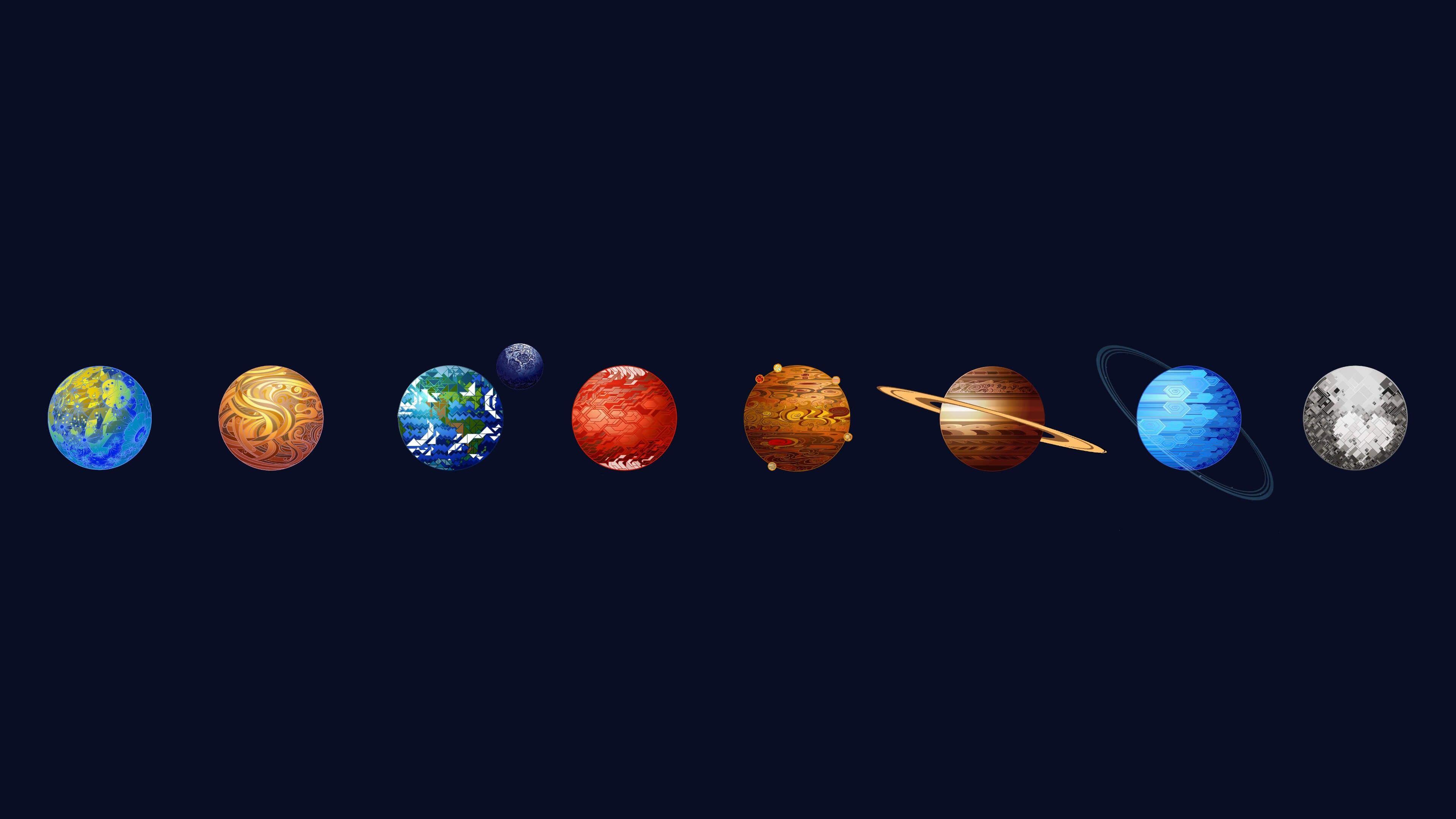 Solar System Aesthetic Wallpapers Top Free Solar System Aesthetic
