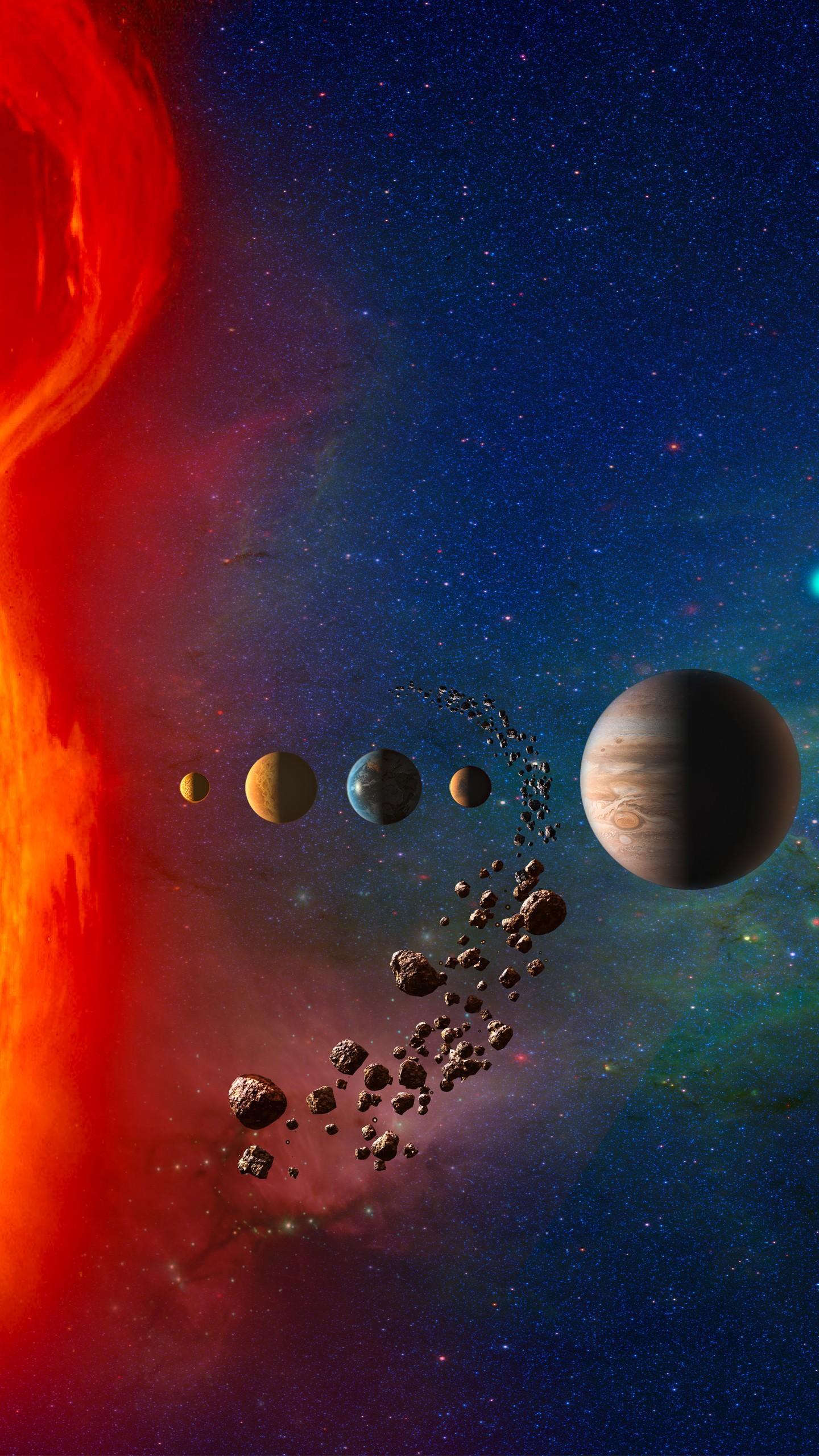 Solar System Aesthetic Wallpapers Top Free Solar System Aesthetic