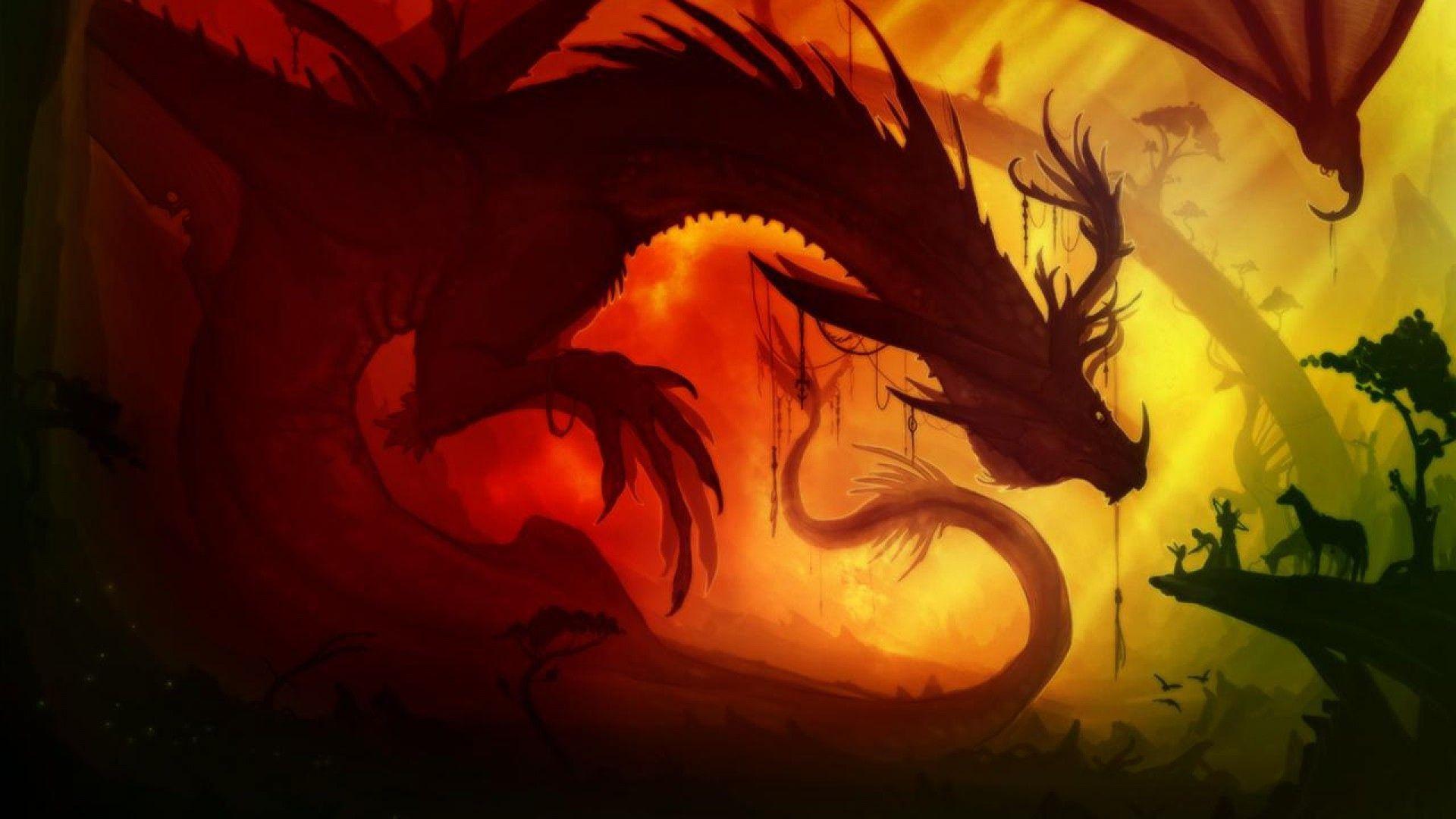 Orange Dragon Wallpapers Top Free Orange Dragon Backgrounds