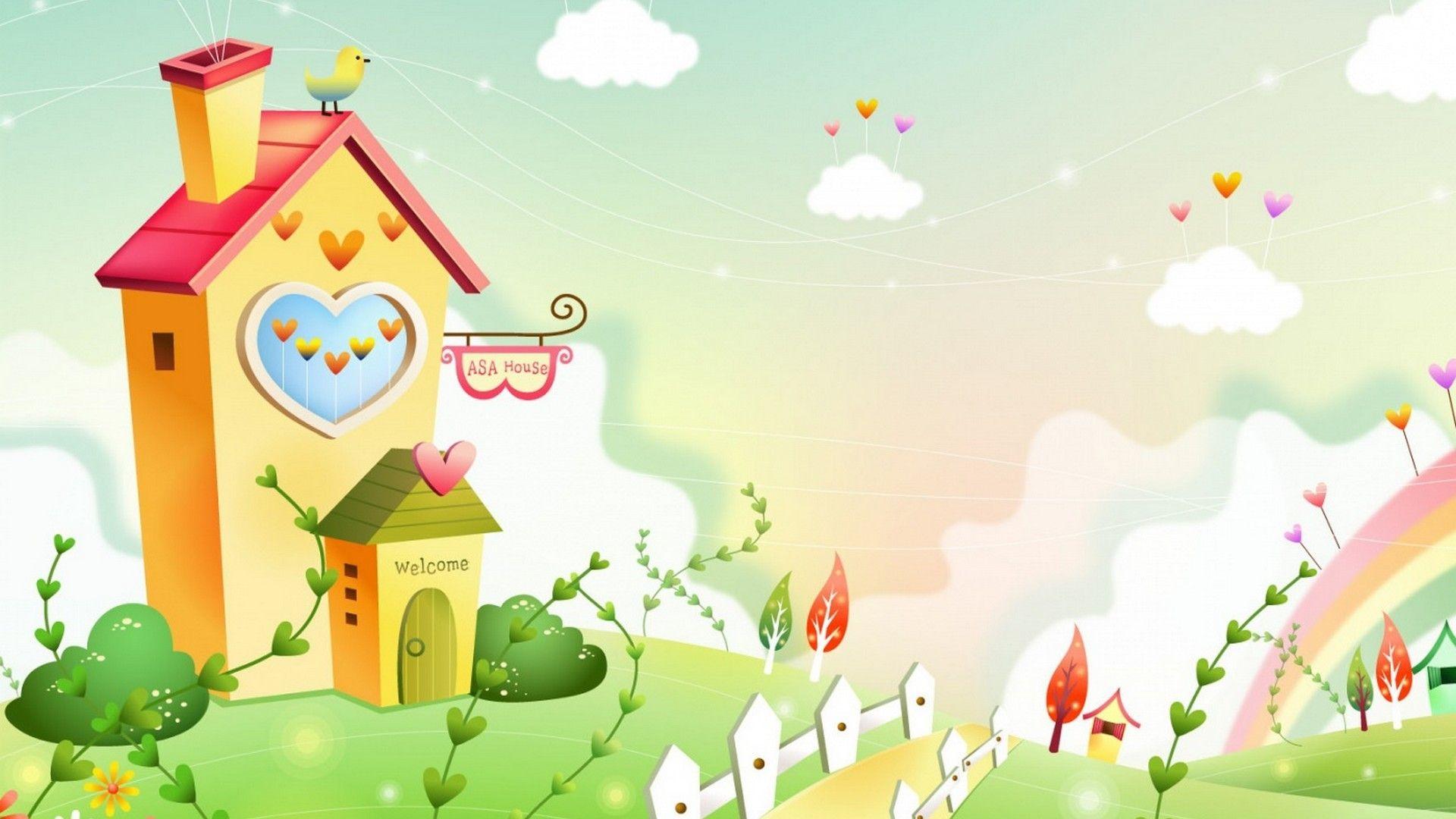 Cartoon Landscape Wallpapers Top Free Cartoon Landscape Backgrounds