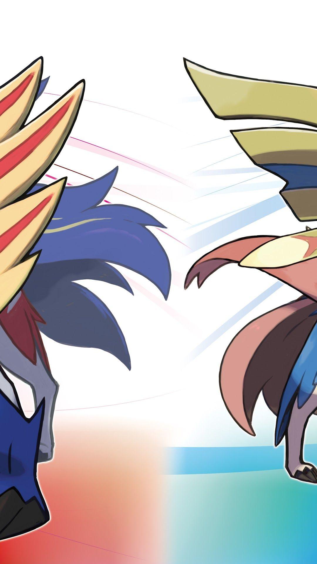 Zacian And Zamazenta Wallpapers Top Free Zacian And Zamazenta