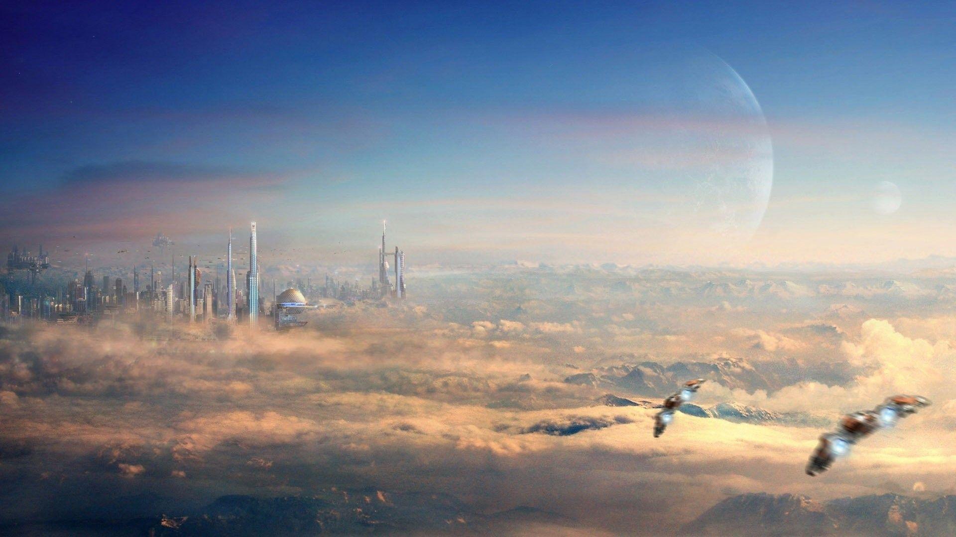 Cloud City Wallpapers Top Free Cloud City Backgrounds WallpaperAccess