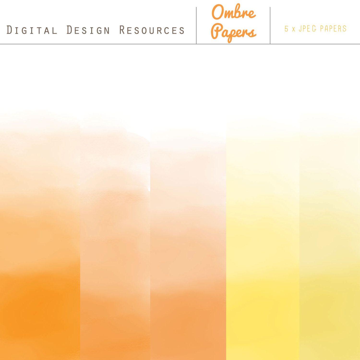 Orange Ombre Wallpapers Top Free Orange Ombre Backgrounds WallpaperAccess