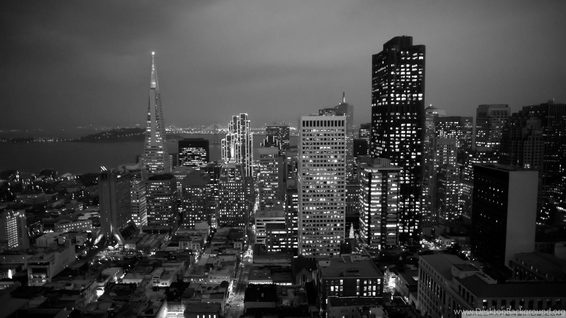 Black and White Skyline Wallpapers Top Free Black and White Skyline