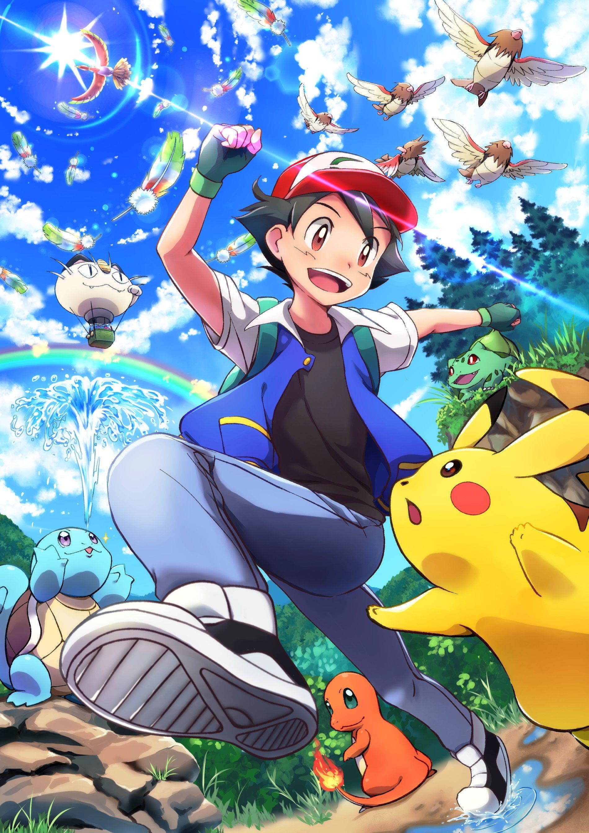 Pokémon Ash Wallpapers - Top Free Pokémon Ash Backgrounds - WallpaperAccess