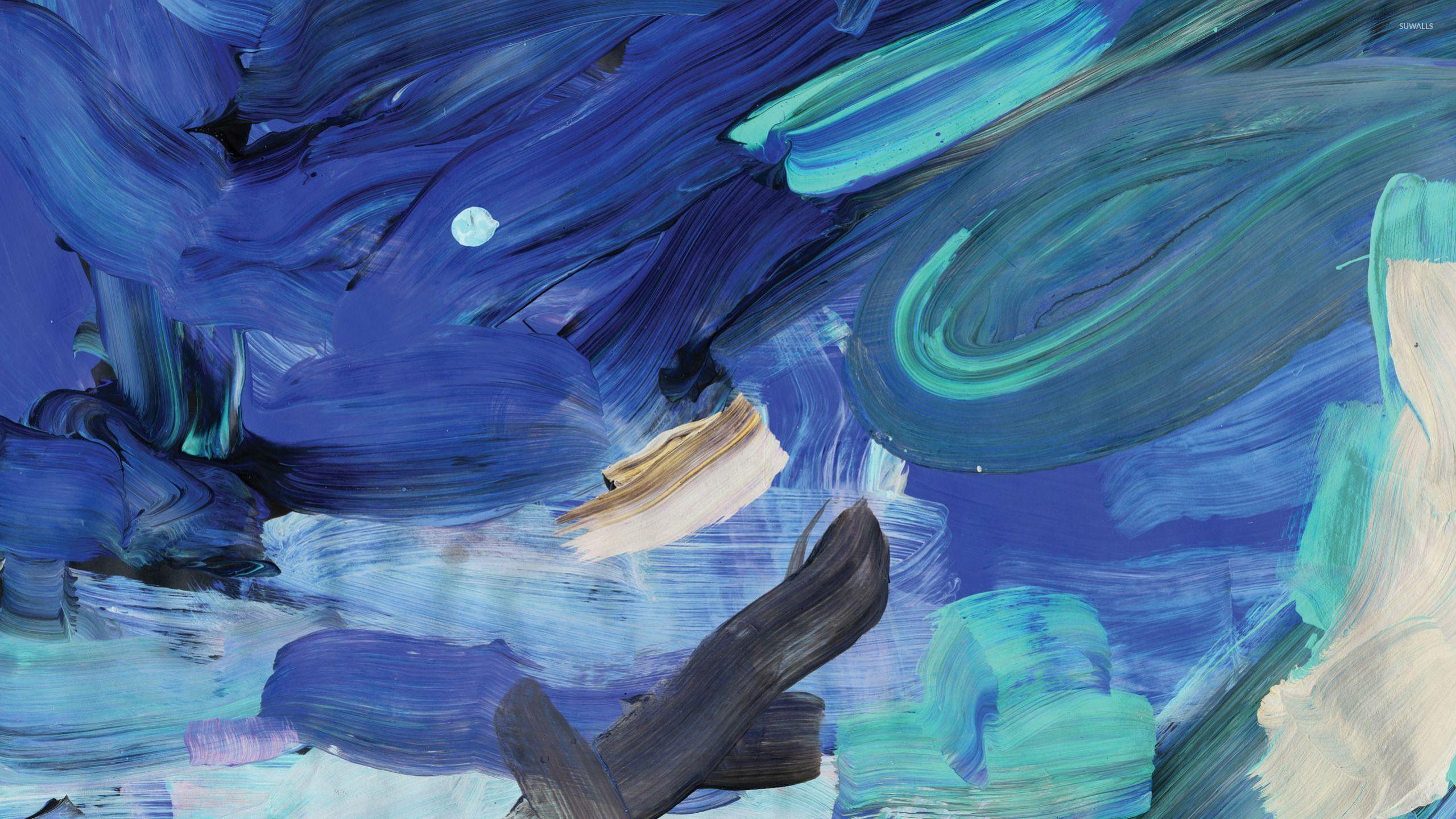 Blue Painting Wallpapers Top Free Blue Painting Backgrounds