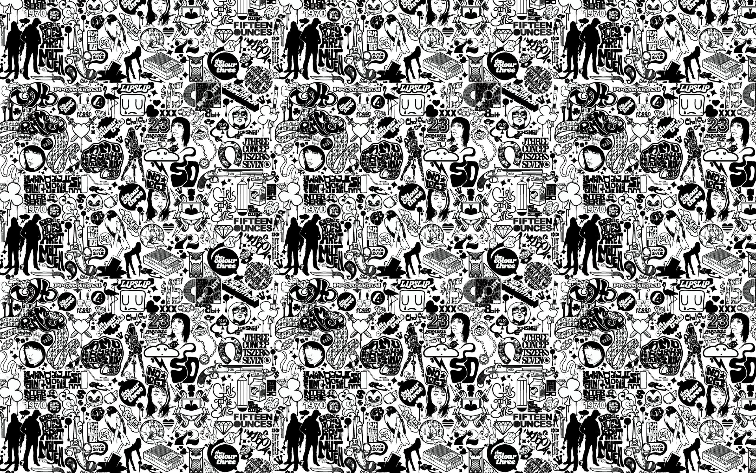 Black and White Collage Wallpapers Top Free Black and White Collage