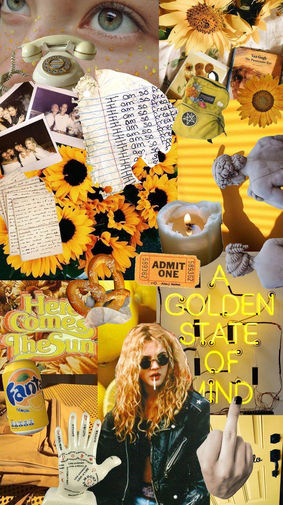 Yellow Collage Wallpapers Top Free Yellow Collage Backgrounds