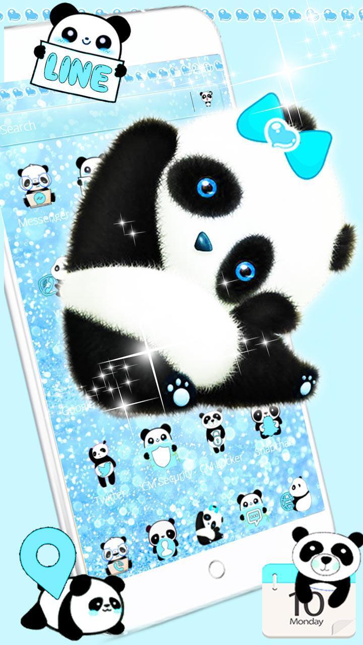 Cute Blue Panda Wallpapers Top Free Cute Blue Panda Backgrounds
