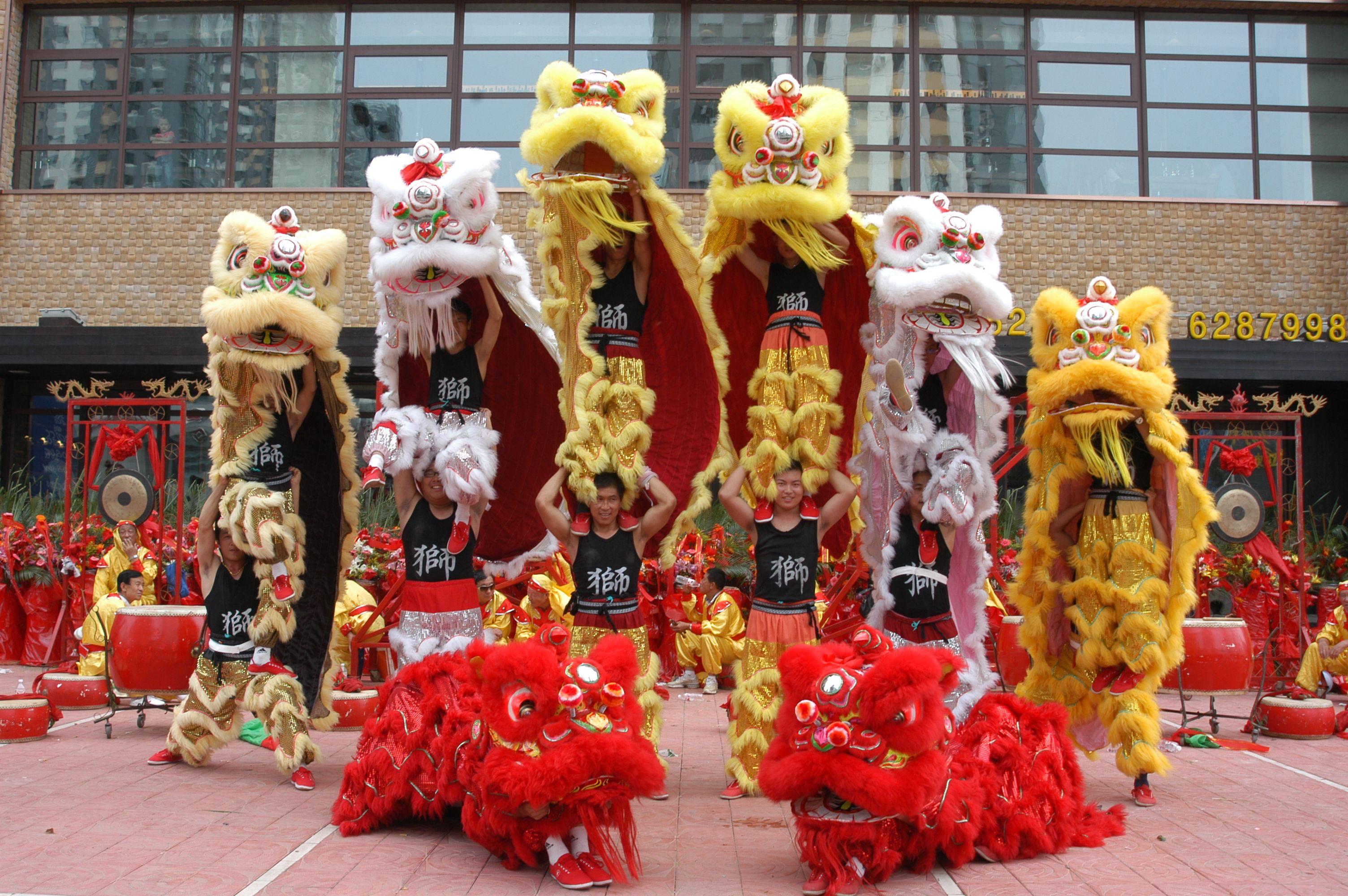 Lion Dance Wallpapers Top Free Lion Dance Backgrounds WallpaperAccess