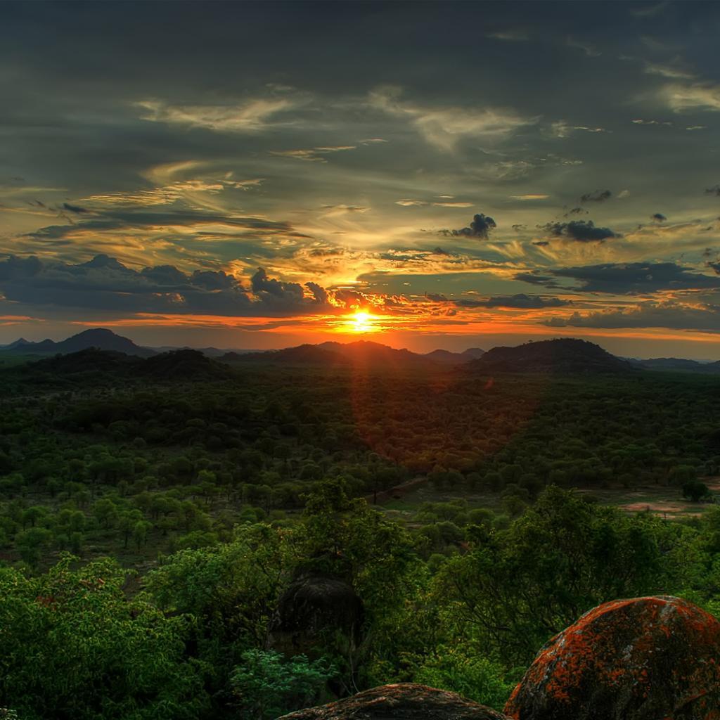 African Sunset Wallpapers Top Free African Sunset Backgrounds