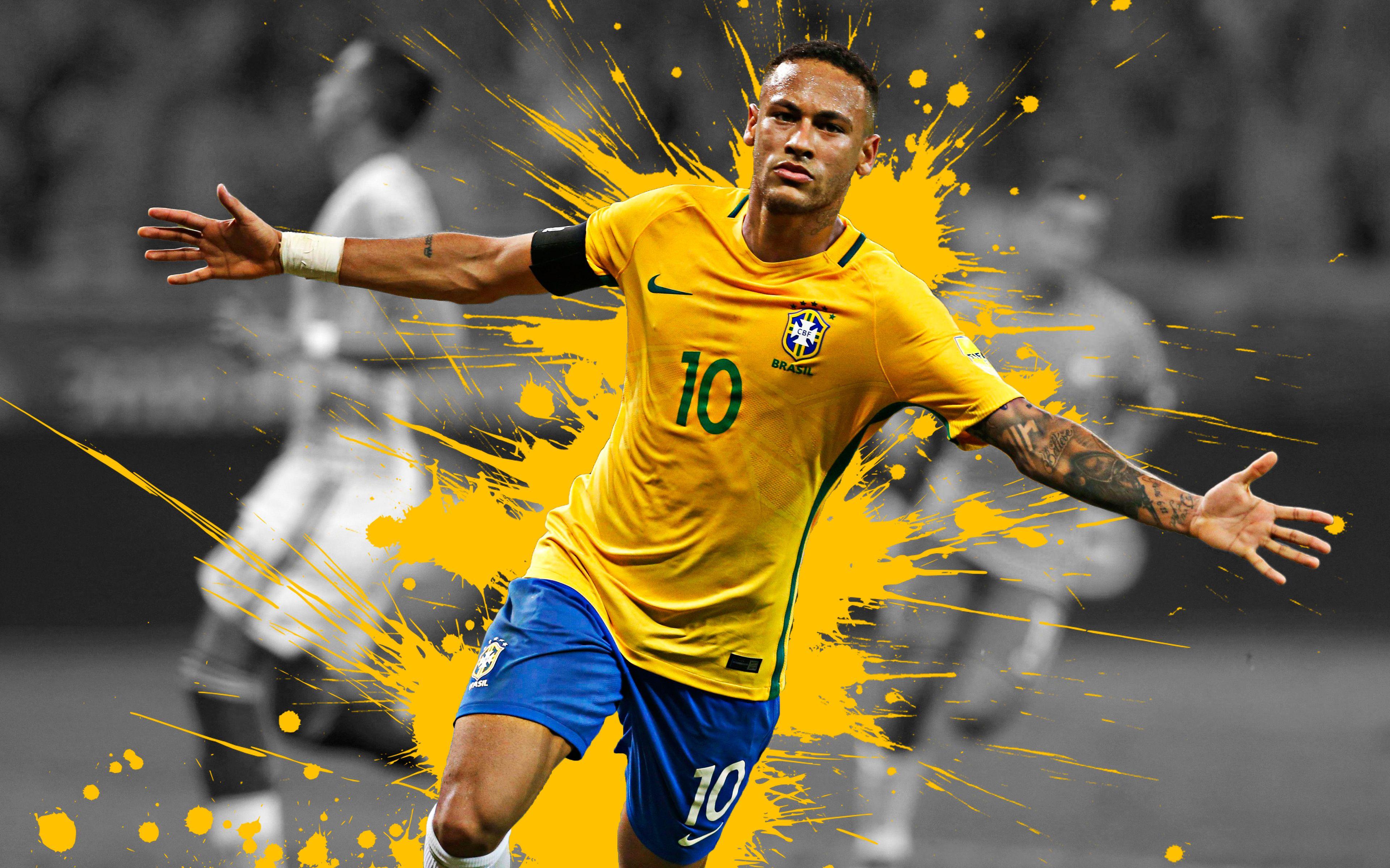 Neymar Brazil Wallpapers Top Free Neymar Brazil Backgrounds