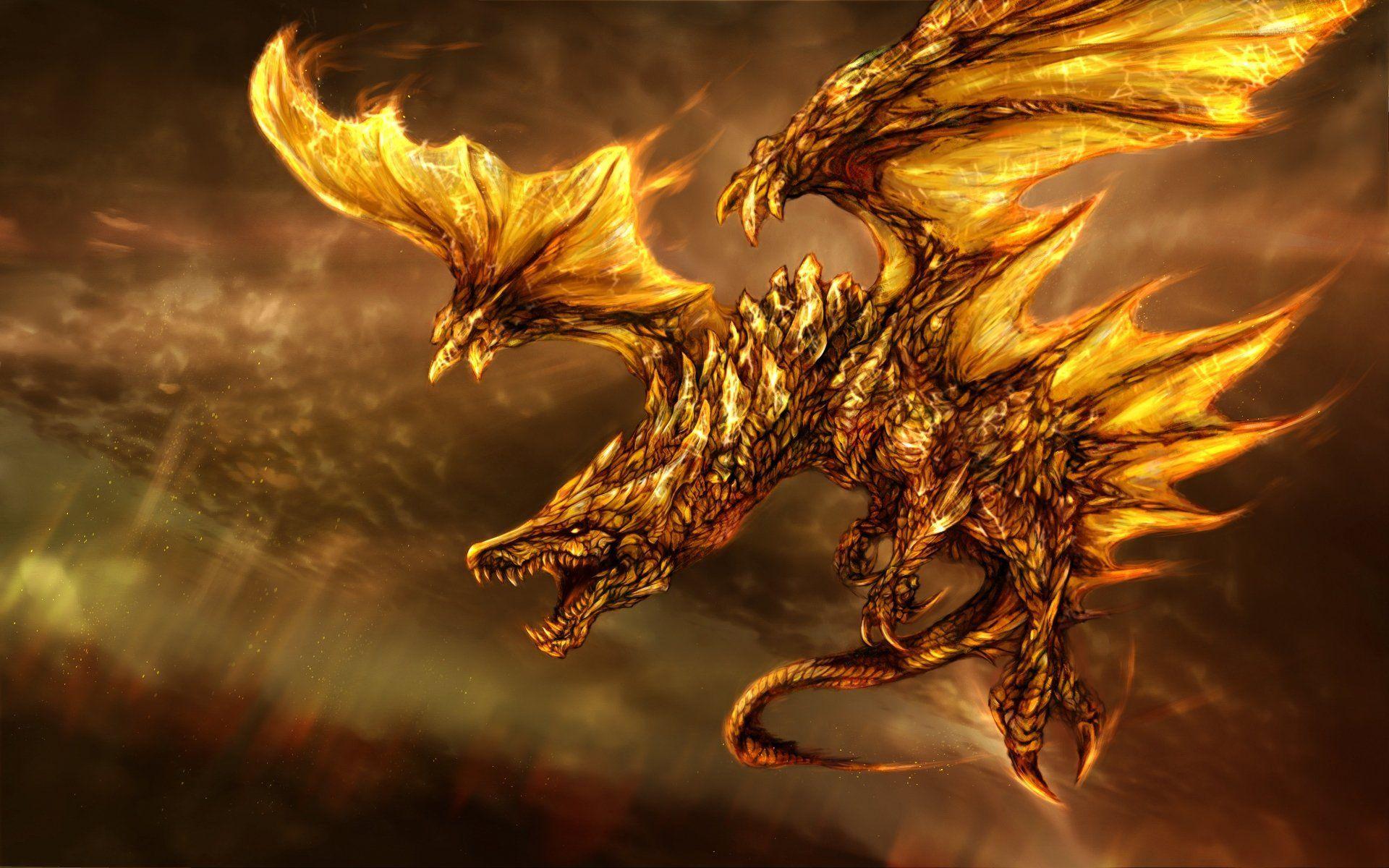 Yellow Dragon Wallpapers Top Free Yellow Dragon Backgrounds