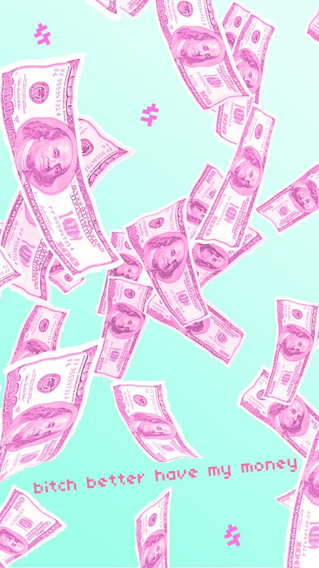 Pink Money Wallpapers Top Free Pink Money Backgrounds WallpaperAccess