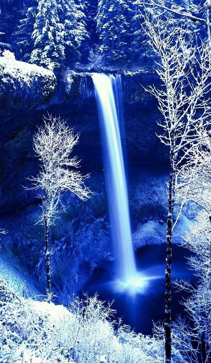 Blue Waterfall Wallpapers Top Free Blue Waterfall Backgrounds