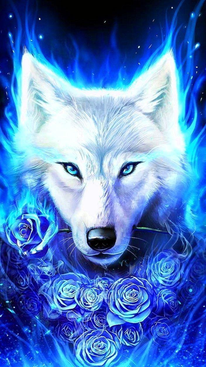 Cool Blue Wolf Wallpapers Top Free Cool Blue Wolf Backgrounds
