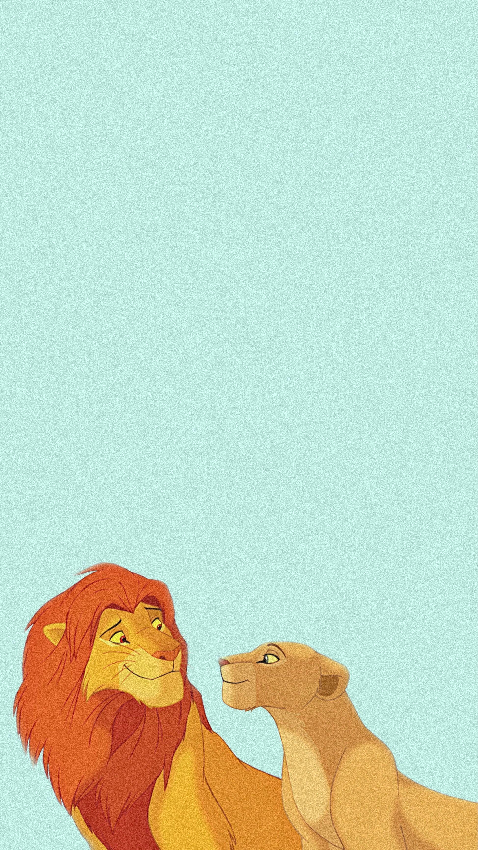 Simba and Nala Wallpapers Top Free Simba and Nala Backgrounds WallpaperAccess