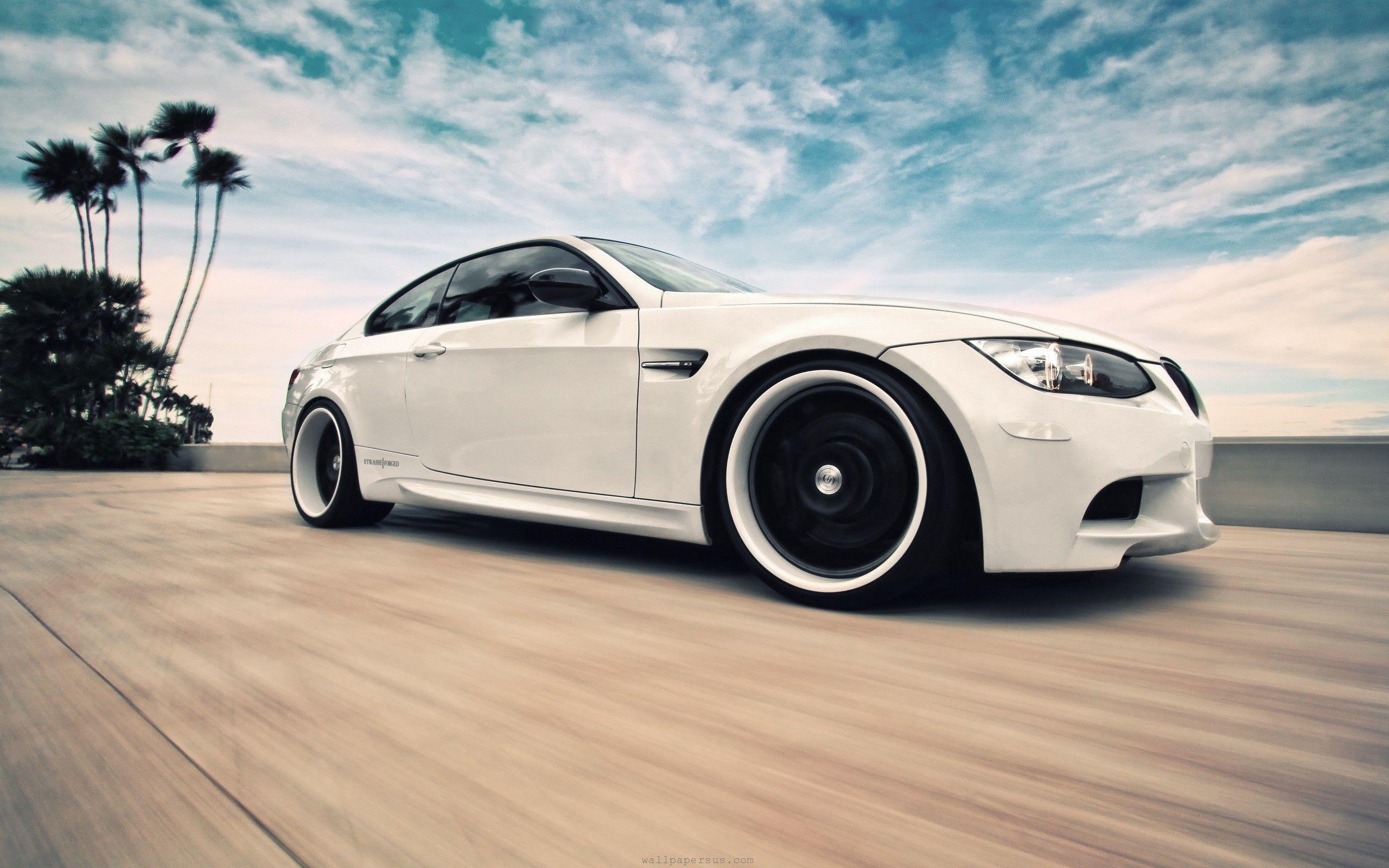 White Bmw Car Wallpaper Hd
