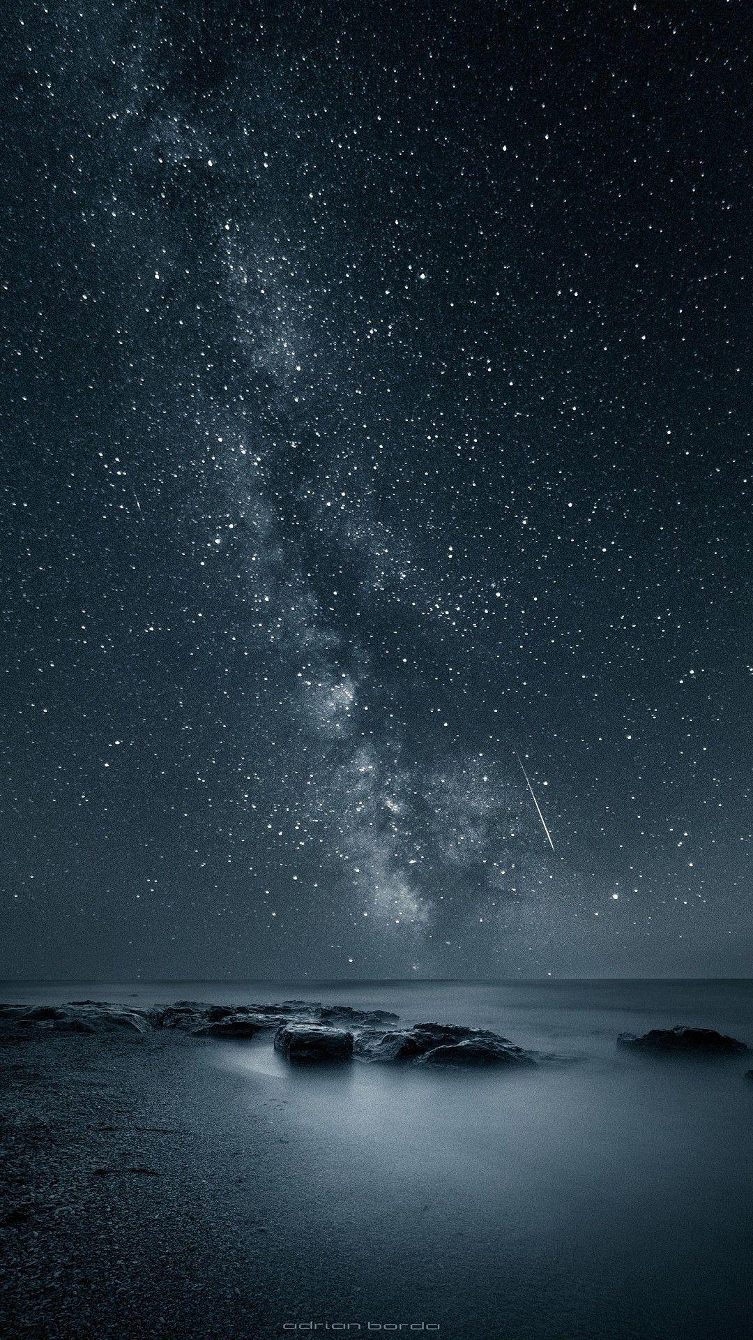 Ocean Night Sky Wallpapers Top Free Ocean Night Sky Backgrounds