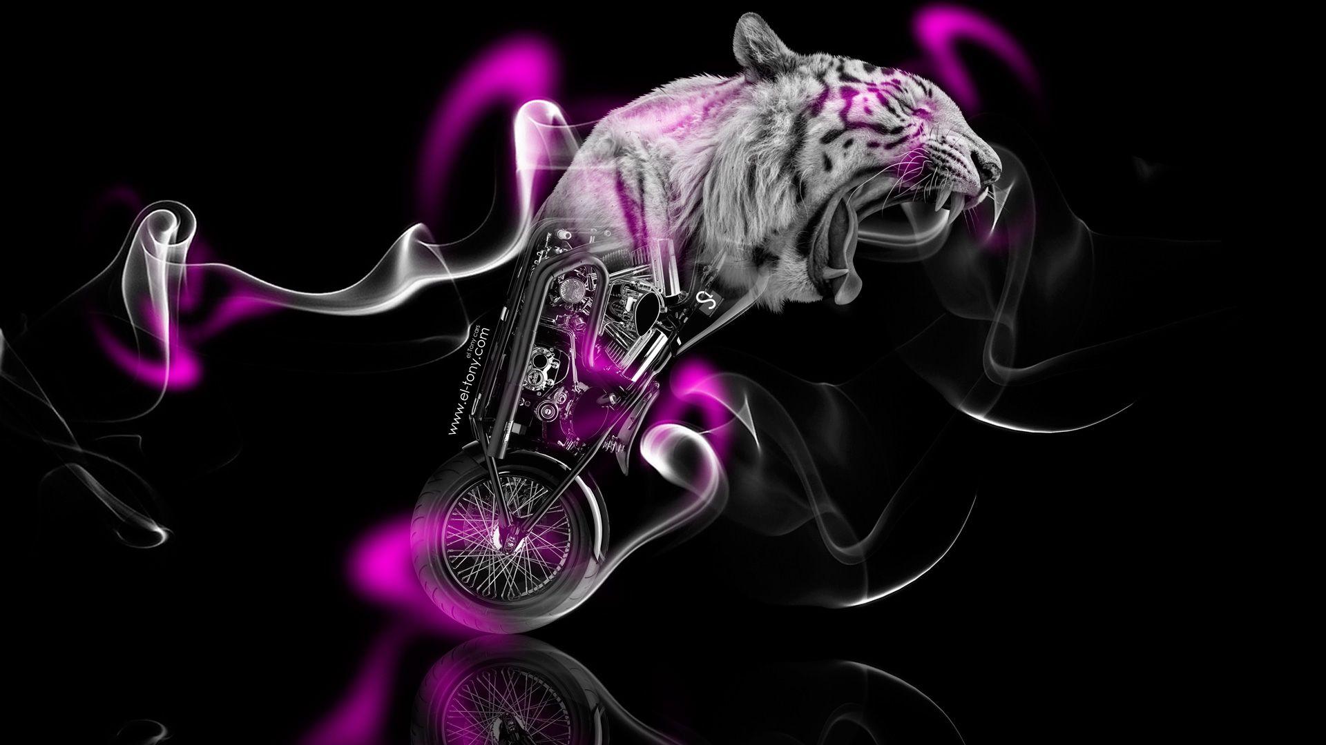 Pink Tiger Wallpapers Top Free Pink Tiger Backgrounds WallpaperAccess