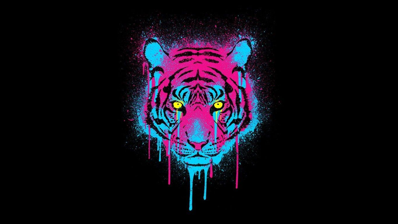 Pink Tiger Wallpapers Top Free Pink Tiger Backgrounds WallpaperAccess