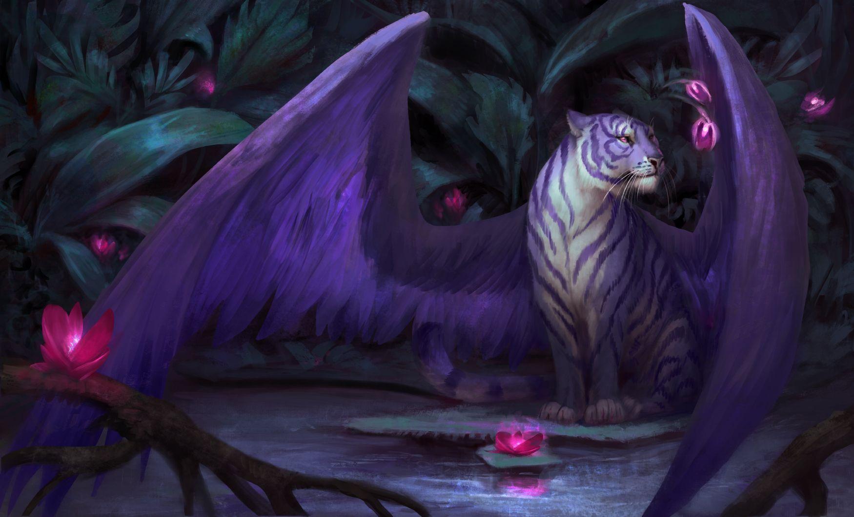 Pink Tiger Wallpapers Top Free Pink Tiger Backgrounds WallpaperAccess