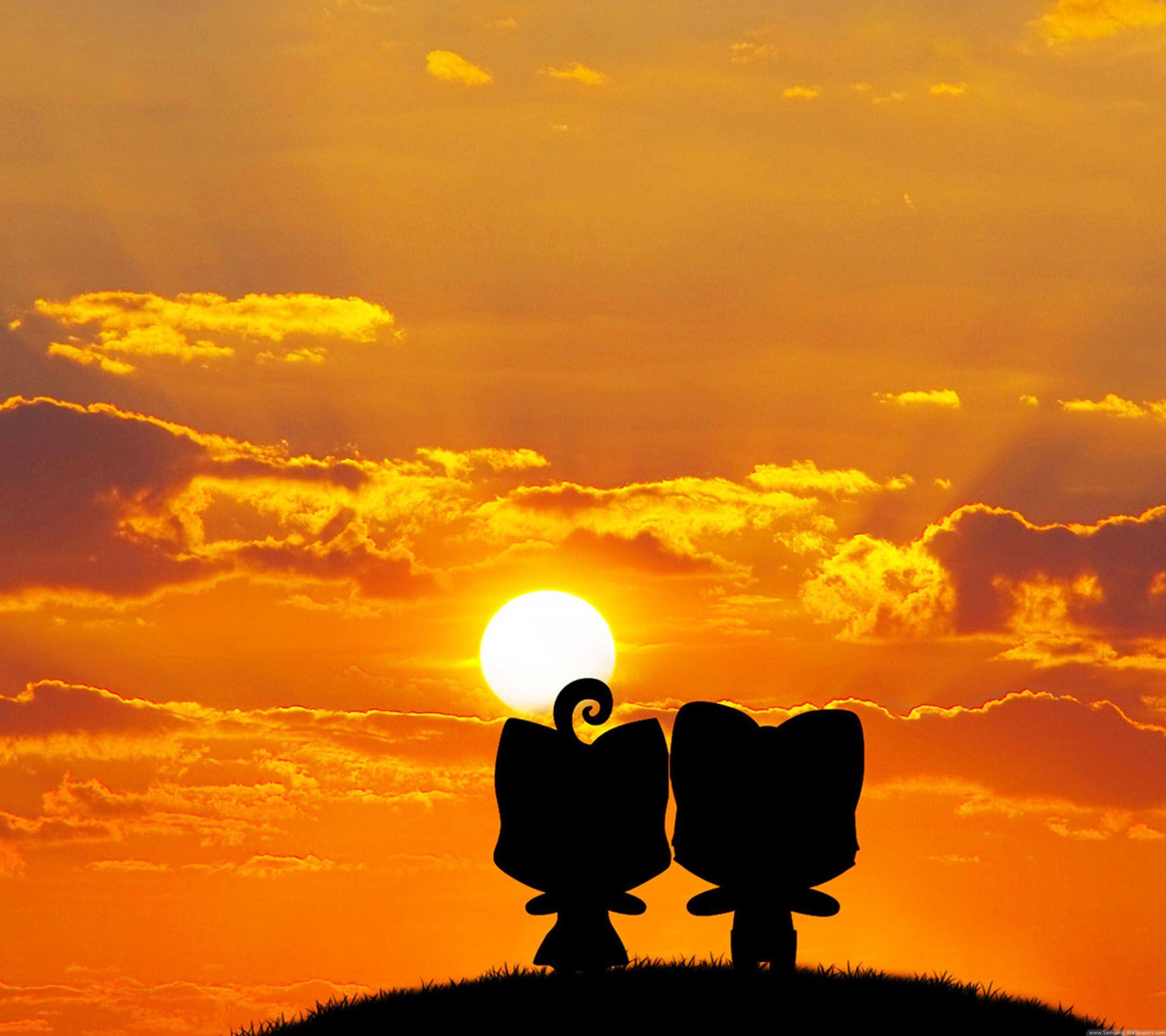 Cartoon Sunset Wallpapers Top Free Cartoon Sunset Backgrounds
