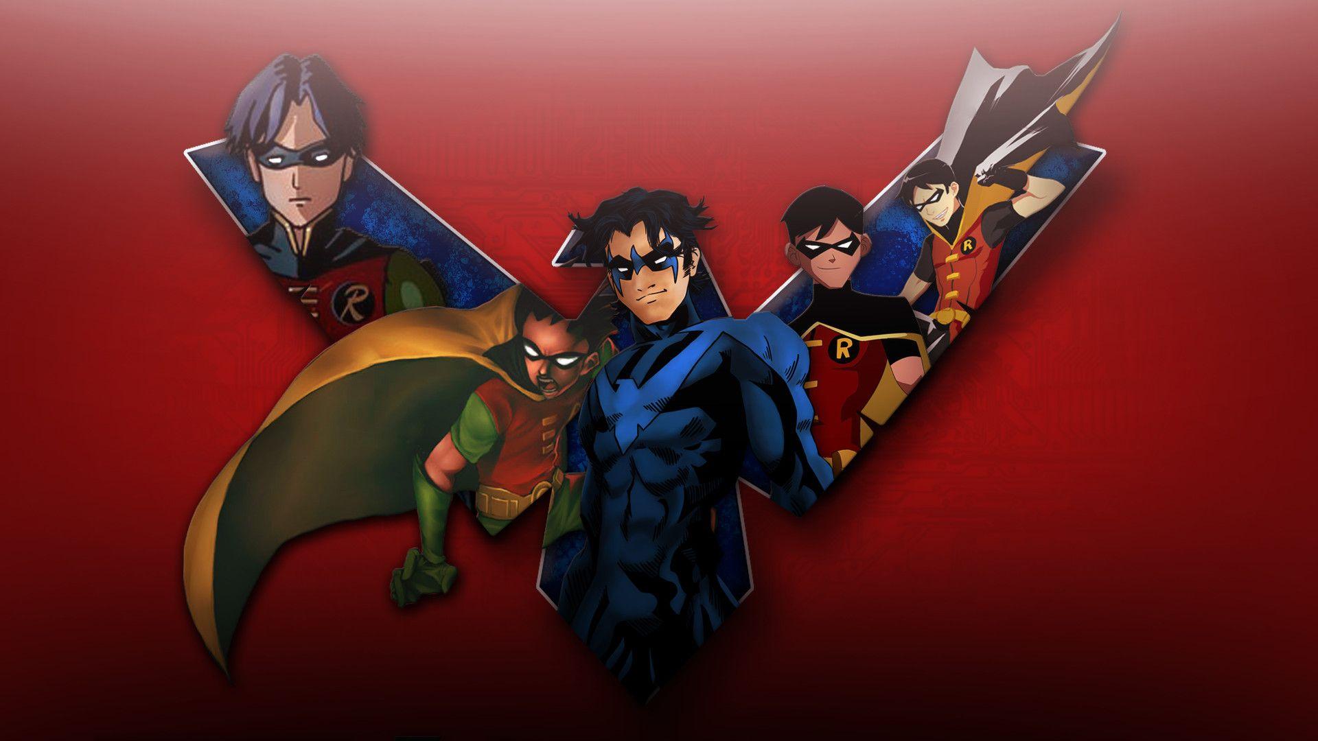 Robin Young Justice Wallpaper Hd