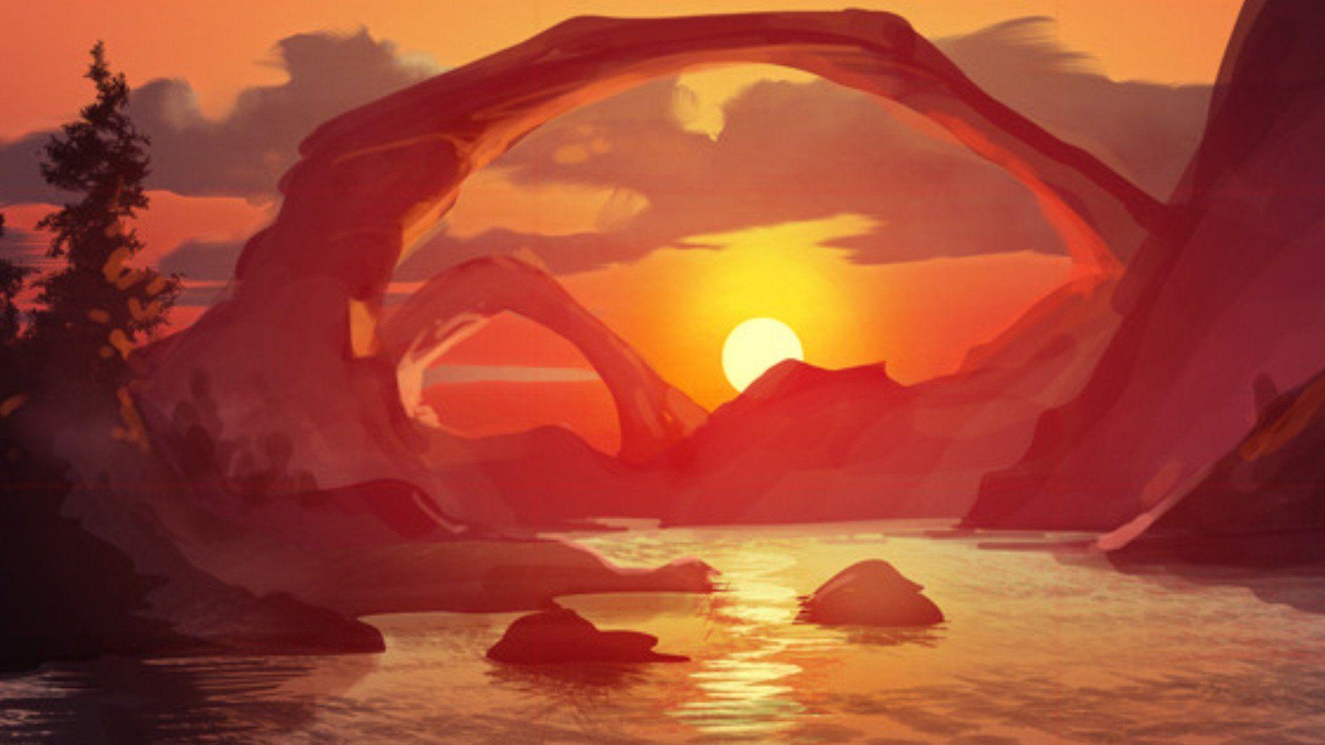 Red Landscape Wallpapers Top Free Red Landscape Backgrounds