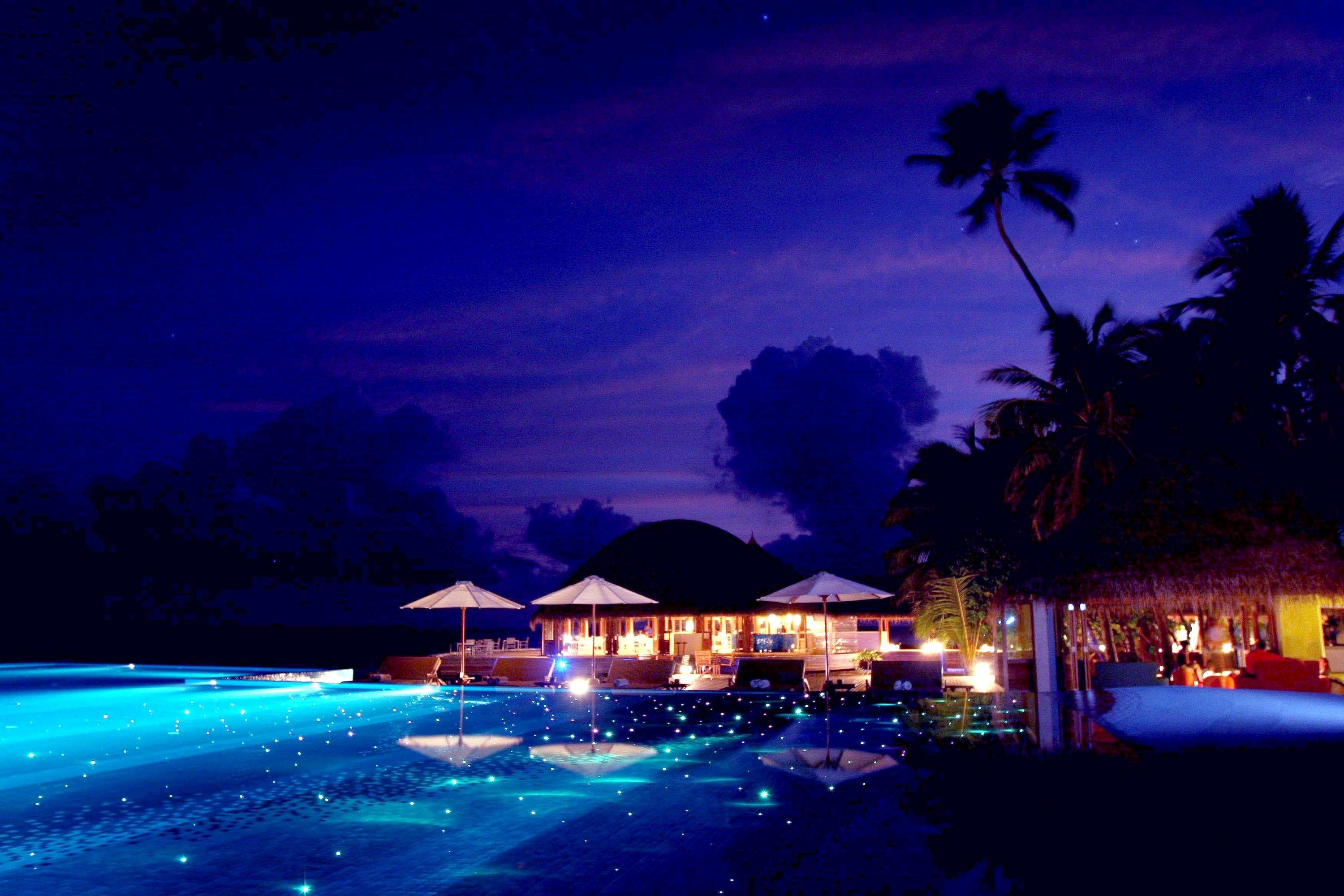 Maldives Night Wallpapers Top Free Maldives Night Backgrounds