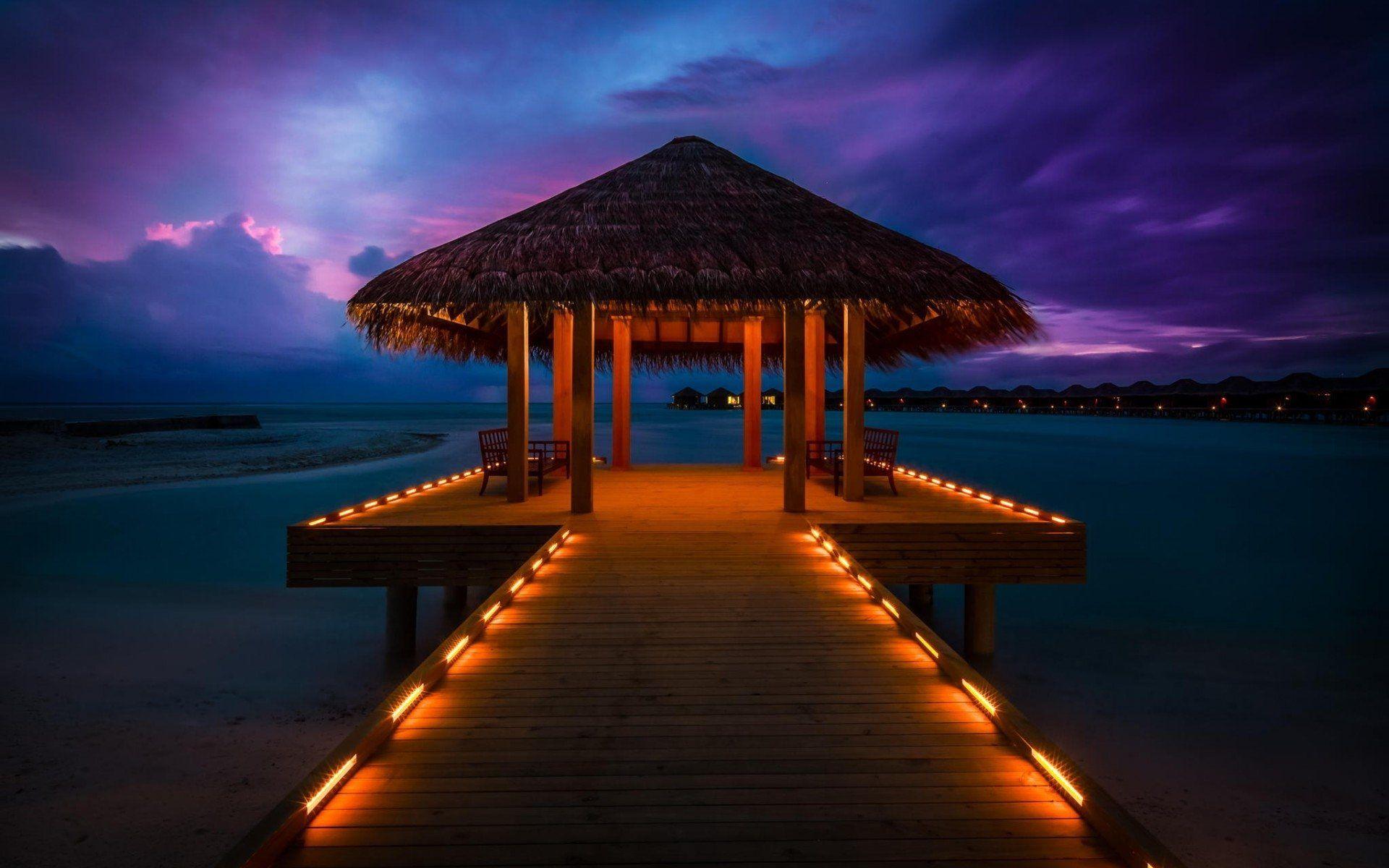 Maldives Night Wallpapers Top Free Maldives Night Backgrounds