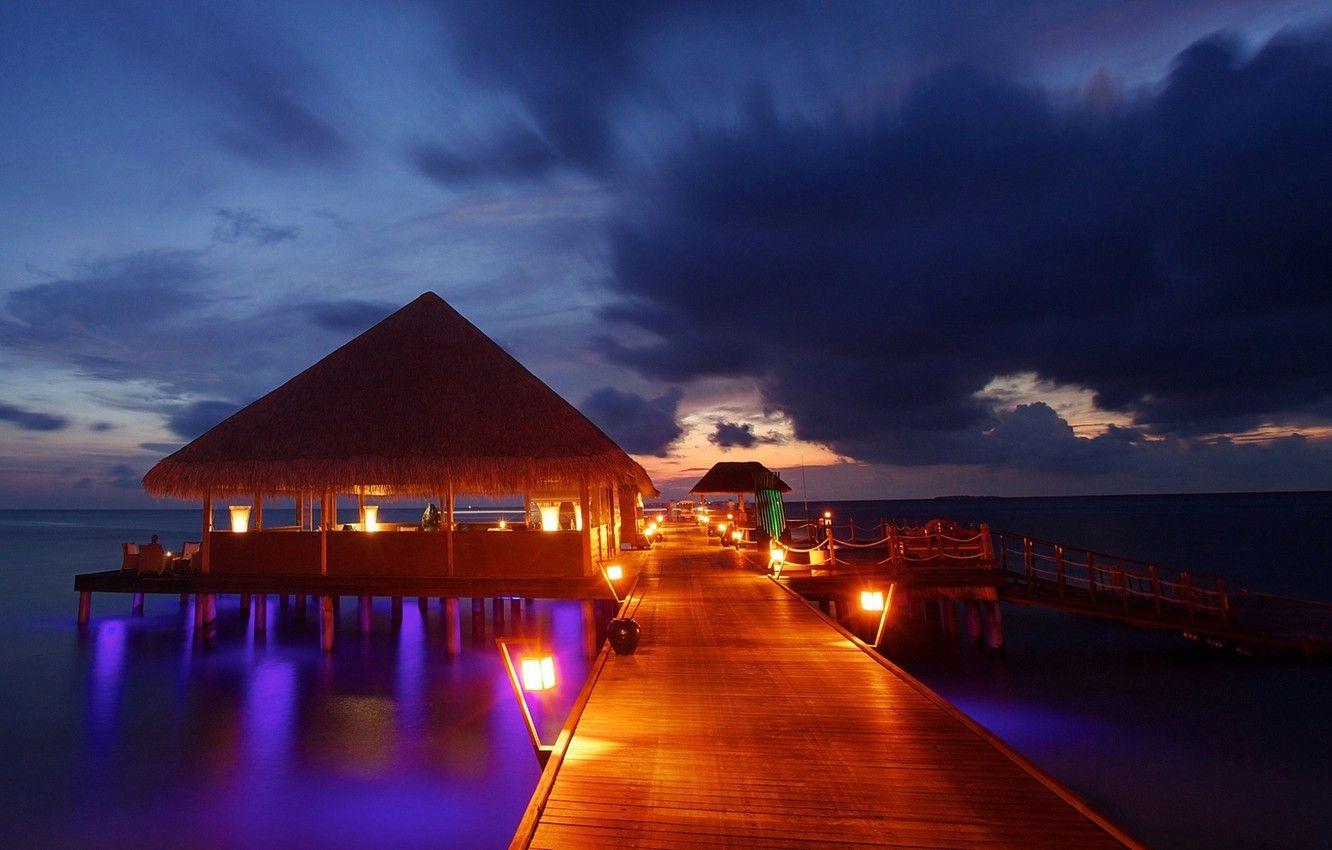 Maldives Night Wallpapers Top Free Maldives Night Backgrounds