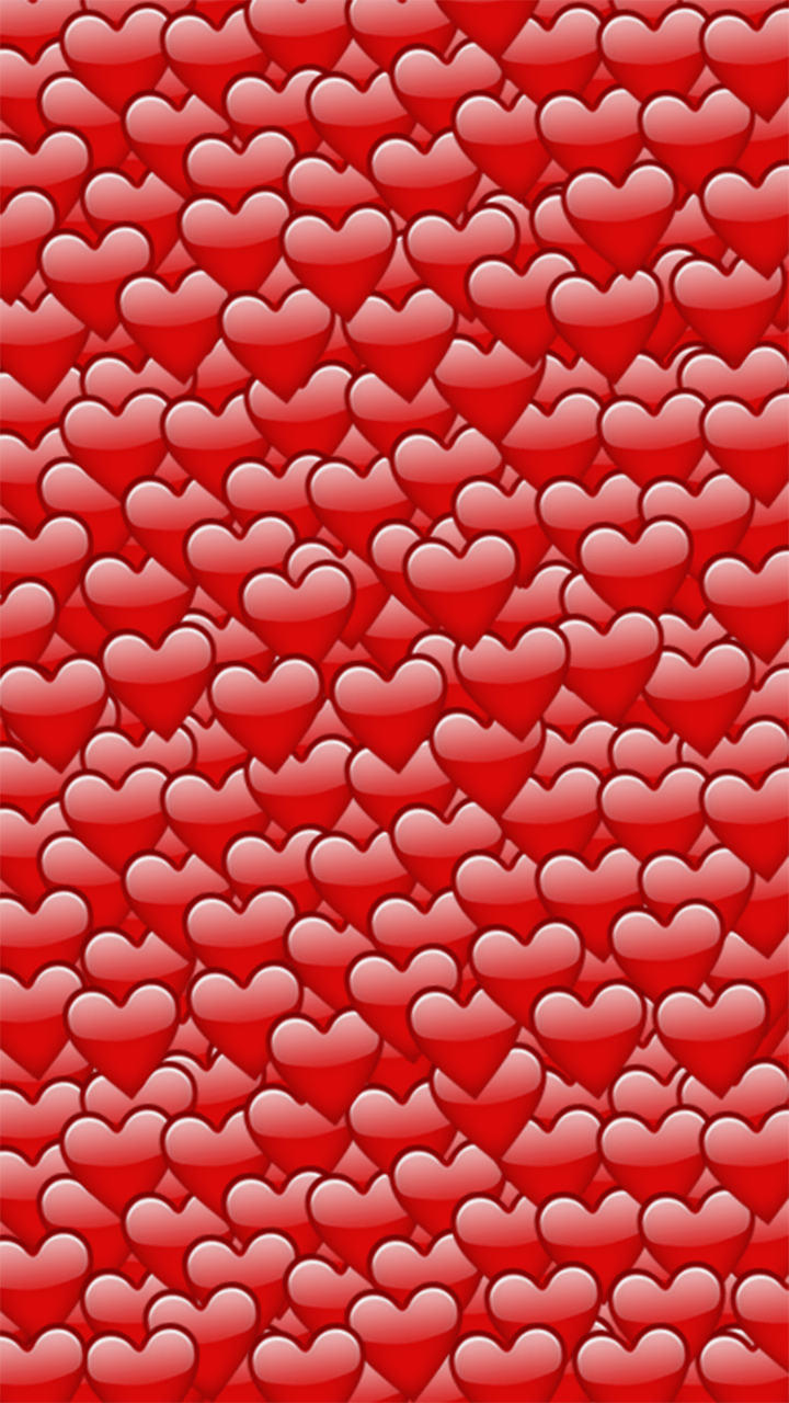 Heart Emojis Background