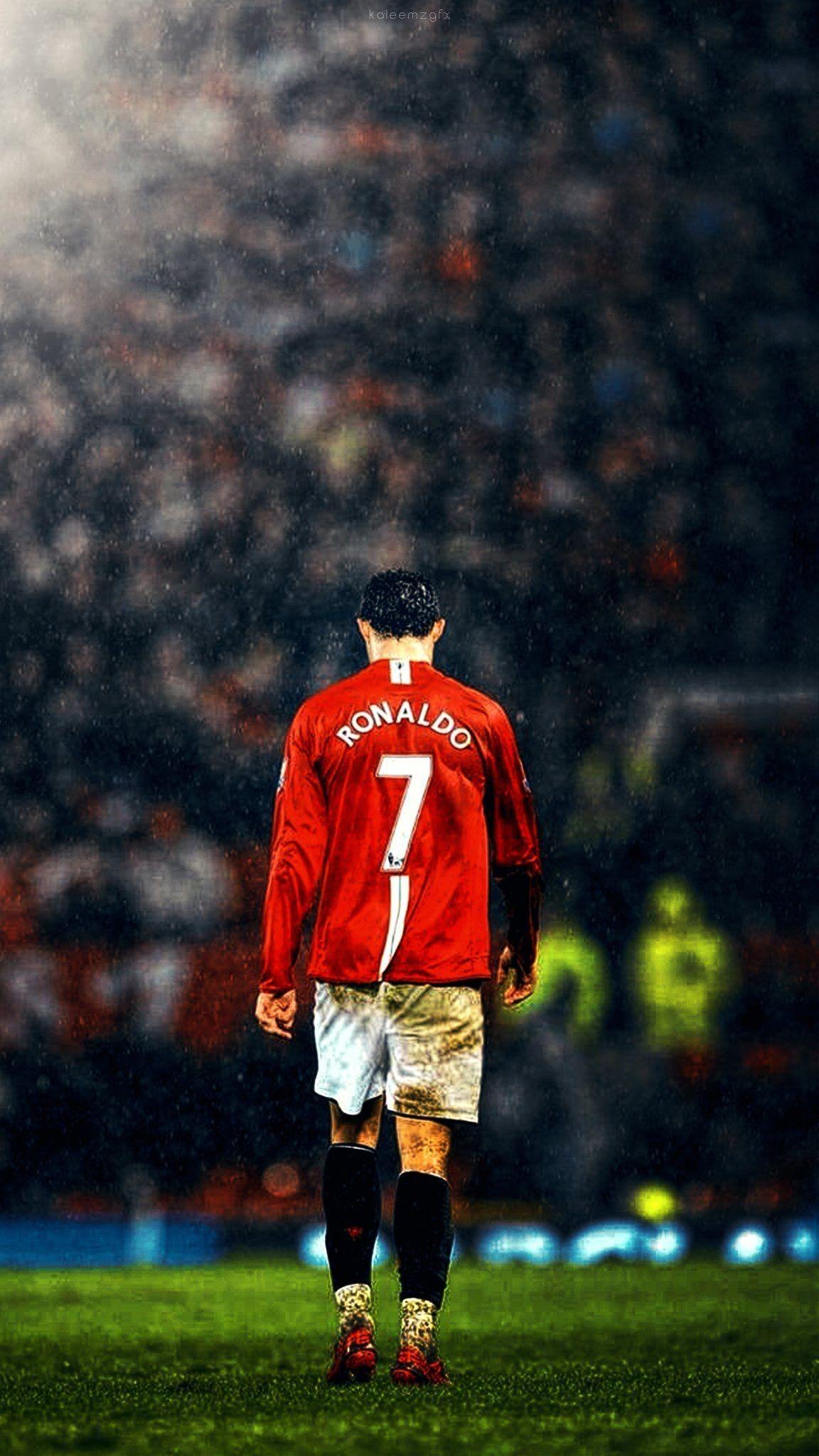 Cristiano Ronaldo Manchester United Iphone Wallpaper