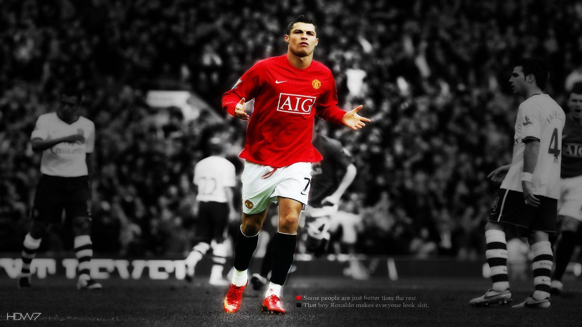 Cristiano Ronaldo Manchester United Wallpapers Top Free Cristiano