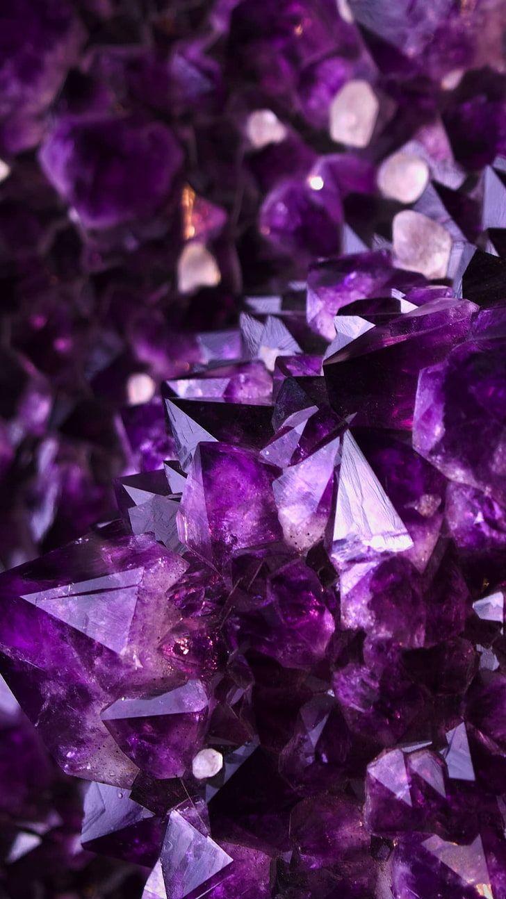 Purple Crystal Wallpapers Top Free Purple Crystal Backgrounds